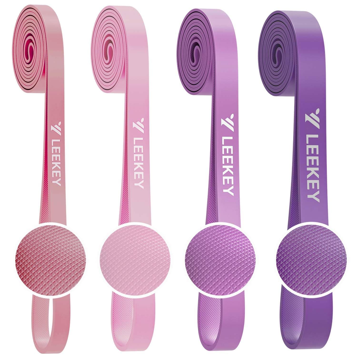 LEEKEY Resistance Bands Set - Pull Up Assist Bands for Workouts, Mobility, Powerlifting & Physical Therapy