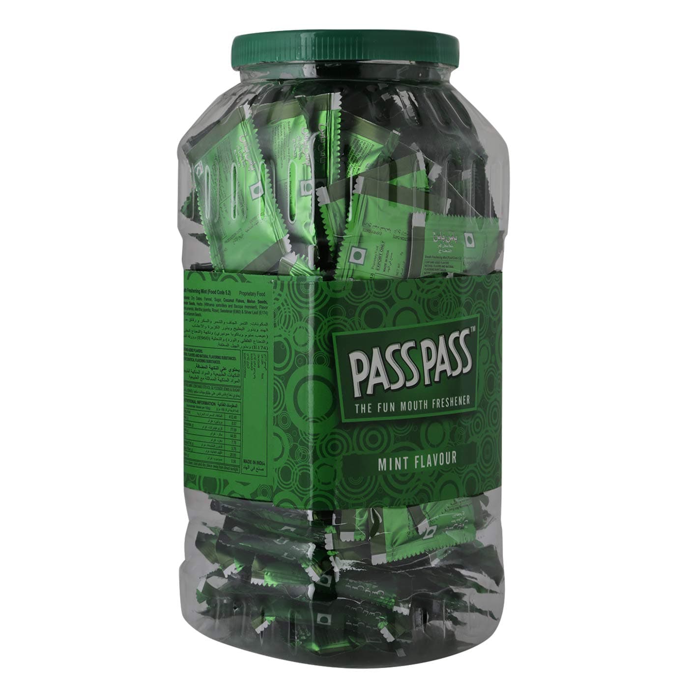 Pass Pass Mint Flavour Mouth Freshner, 300 G