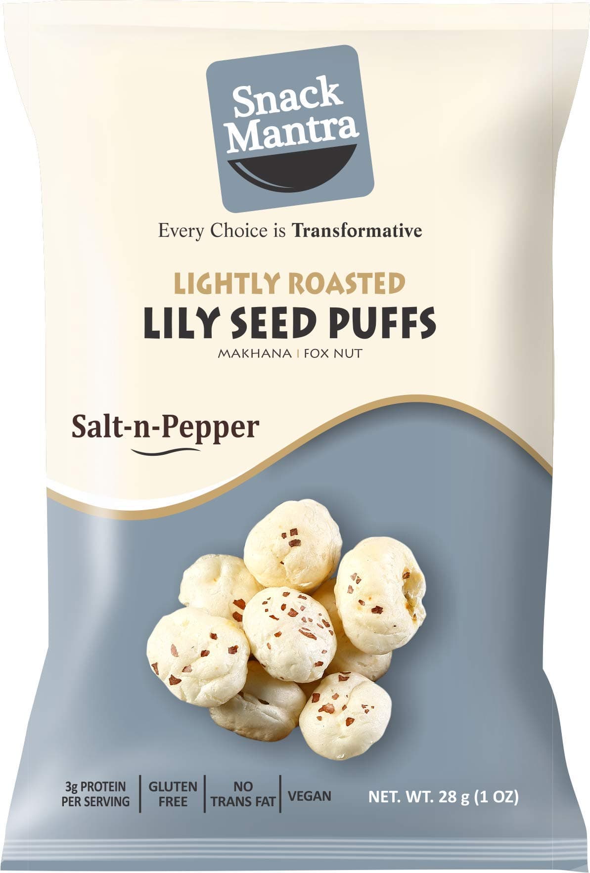 Lily Seed Puffs (Salt n Pepper) 10 Pack