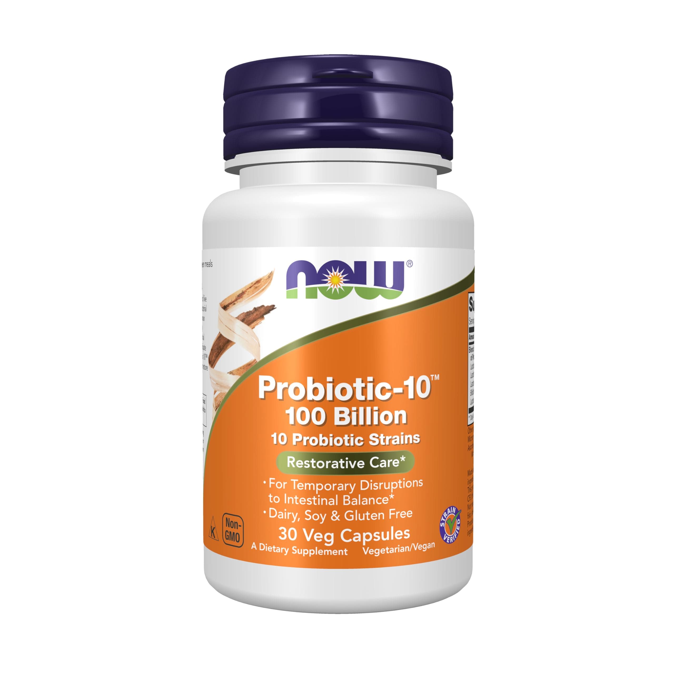 Probiotic-10, 100 Billion, 30 Veg Capsules