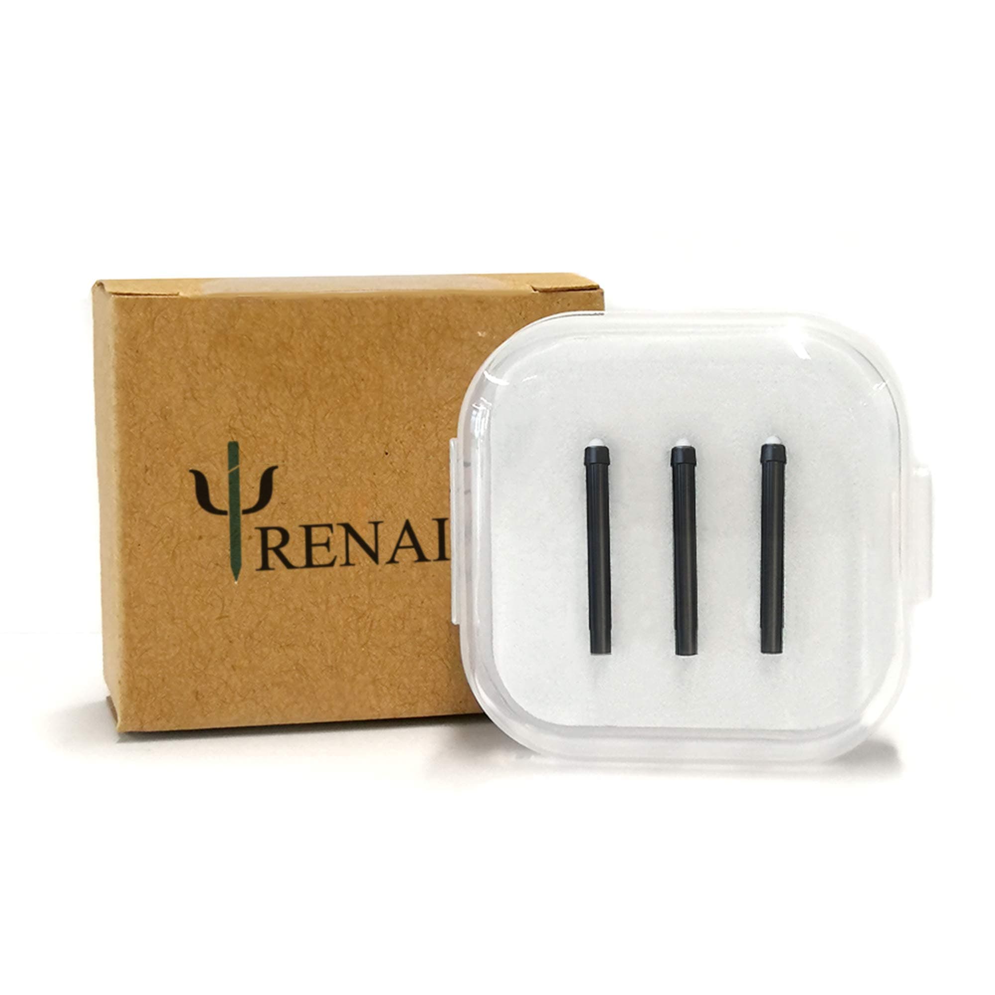 RENAISSER Pen Tips Replacement Kit for Surface and Raphael 520, 3 Packs, Original HB-Type, Compatible With Microsoft Surface Pro 2017, Pro 4, RENAISSER Raphael 520