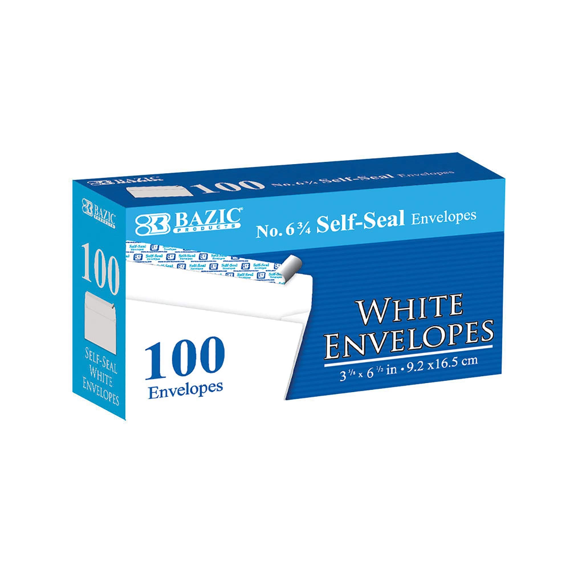 Self Seal White Envelope 3 5/8" x 6 1/2"