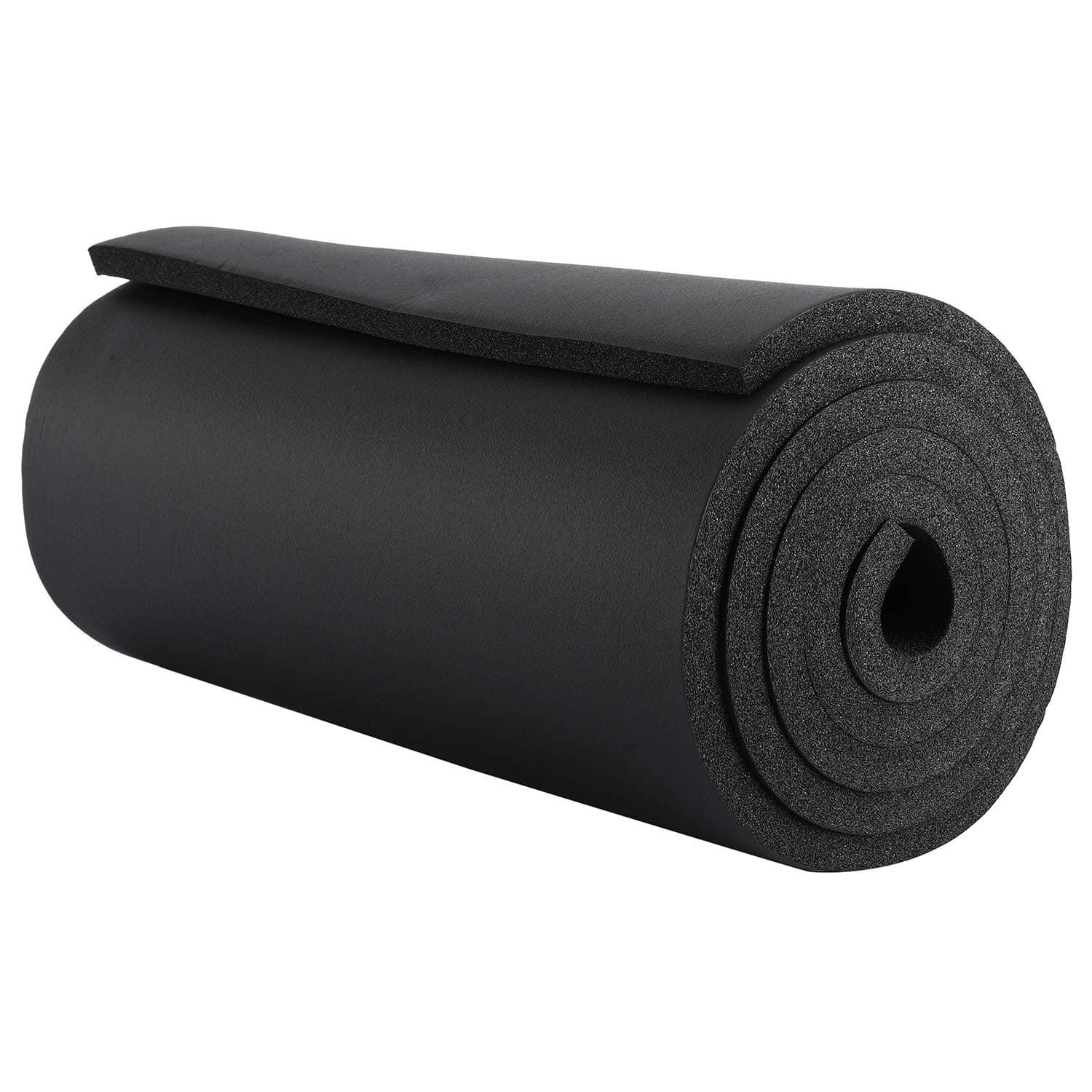 Closed Cell Neoprene Sponge Foam Rubber Sheet Roll, 1/2" T x 13" W x 60" L, Perfect Cosplay Padding, DIY Project Sheet - Easy Cut Non-Adhesive Multi-Function Soundproof Rubber Foam Sheet
