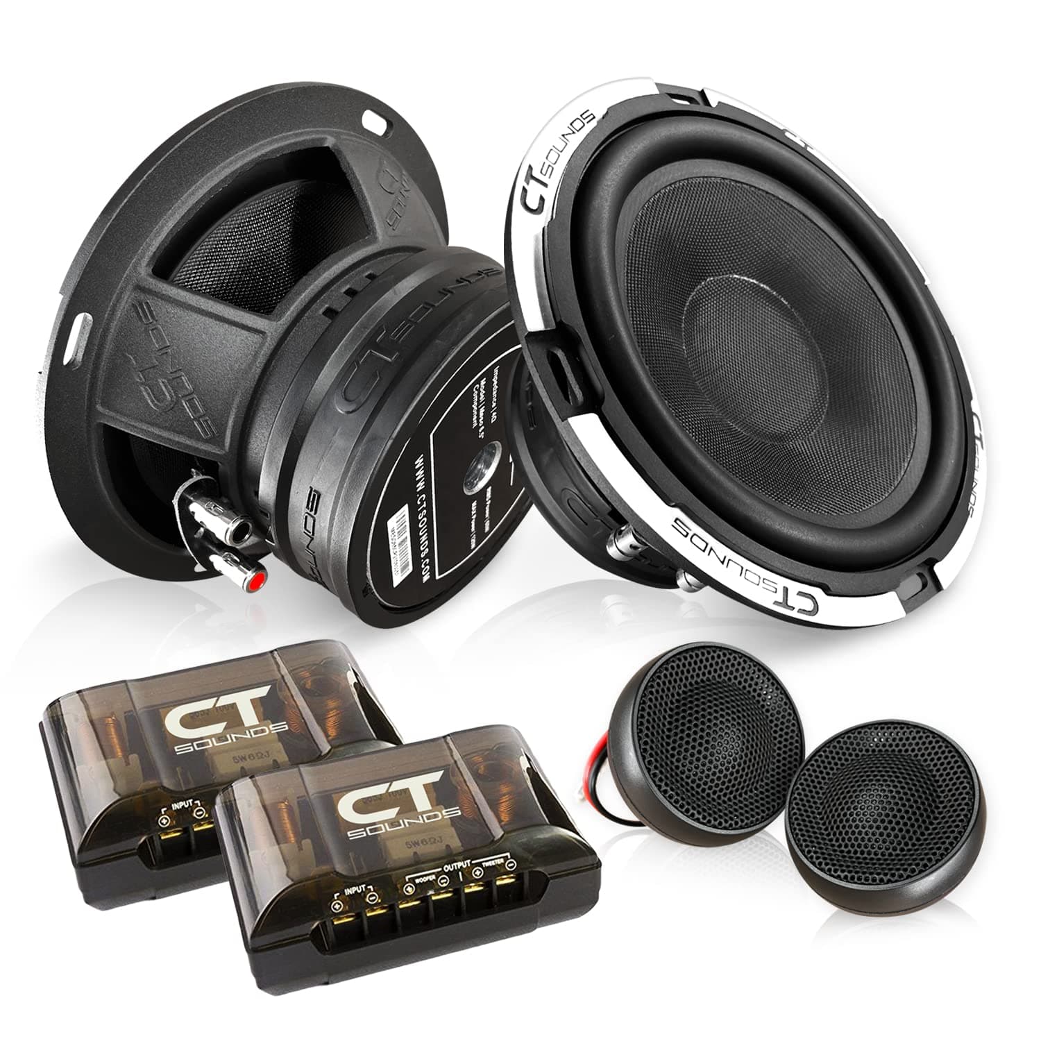 CT Sounds Meso 6.5 Inch Component Speaker Set
