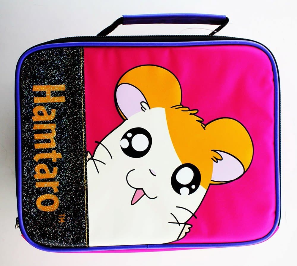 Hamtaro Soft Lunch Kit - Pink