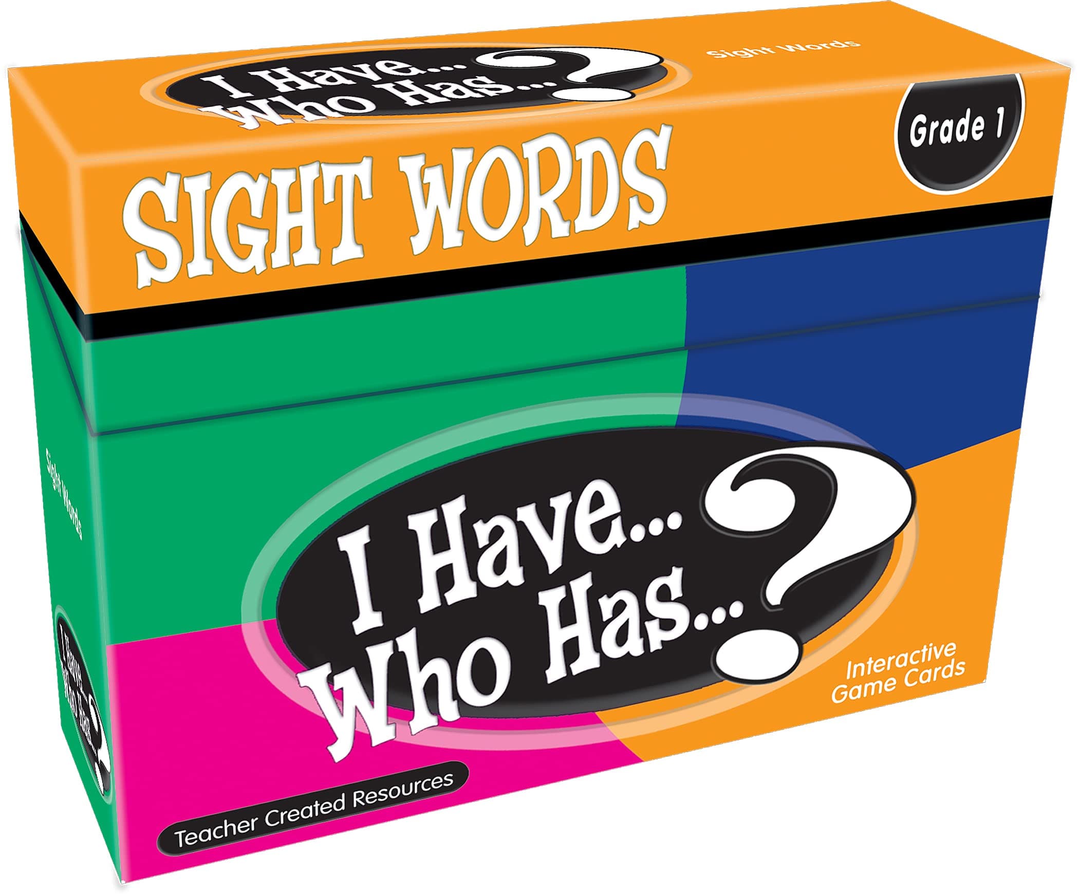 I Have, Who Has Sight Words Game, Grade 1