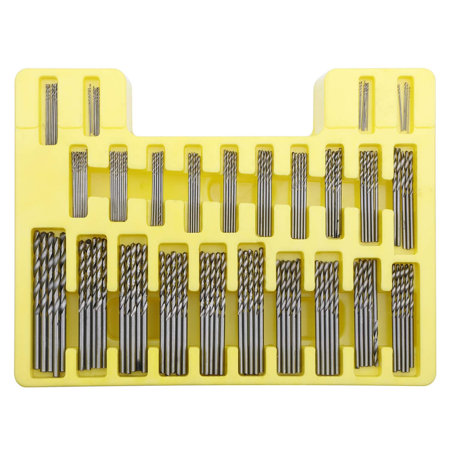 150Pcs/set Micro Drill Bit Set Power Tools Unxuey Mini Precision Hss Power Drill Small Precision Twist Drilling Kit with Plastic Box 0.5mm-3.2mm for PCB Crafts Jewelry Drilling Tool