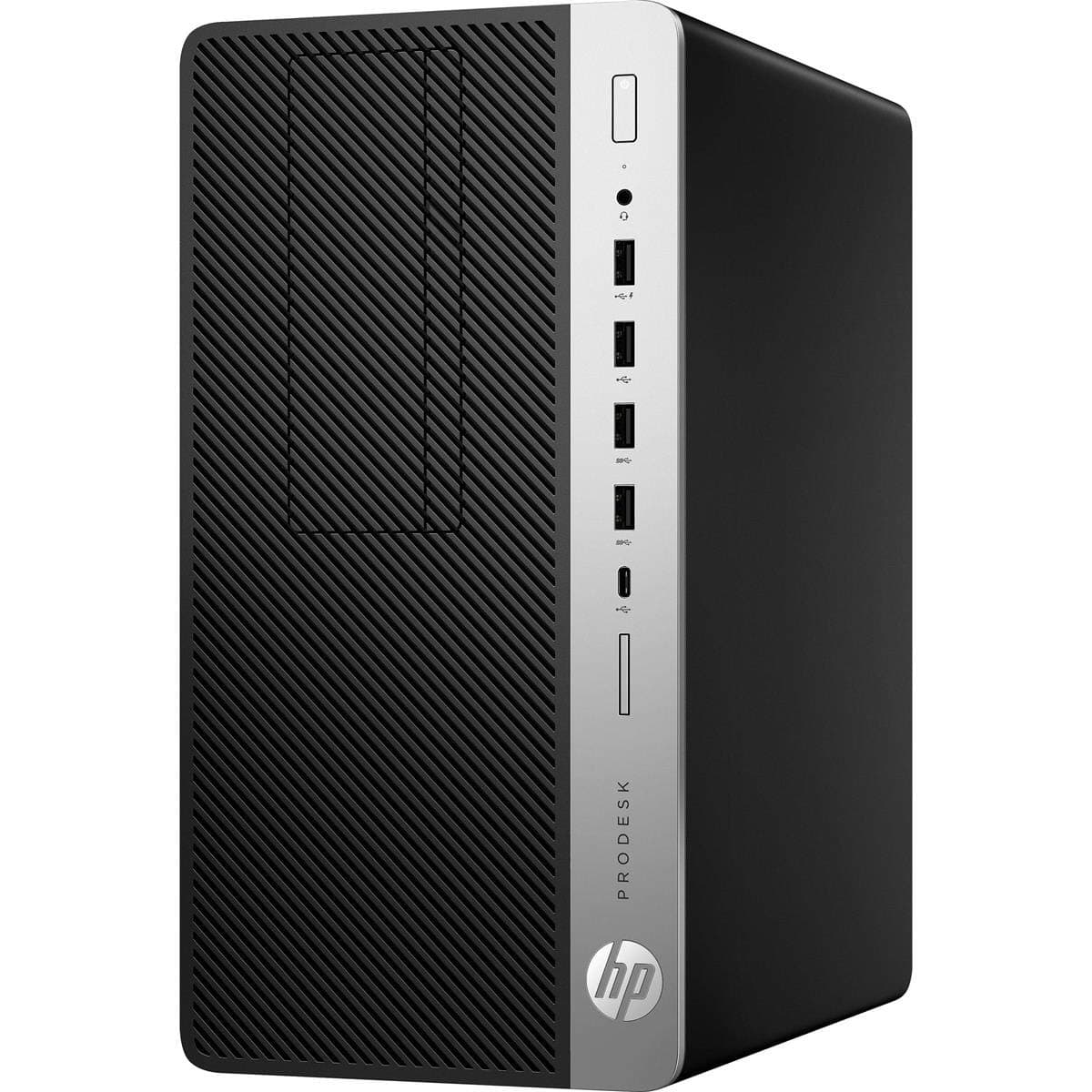 Business Desktop ProDesk 600 G3 Desktop Computer - Intel Core i5 (7th Gen) i5-7500 3.40 GHz - 8 GB DDR4 SDRAM - 1 TB HDD - Windows 10 Pro 64-bit - Micro Tower - Jet Black - DVD-Writer DVD177;