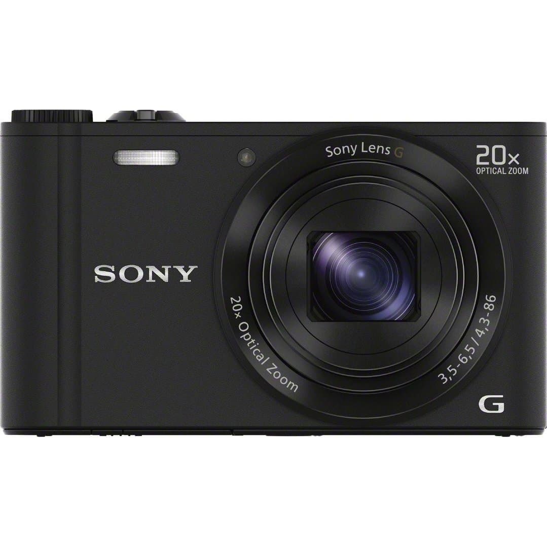 Sony DSC-WX300/B 18.2 MP Digital Camera with 20x Optical Image Stabilized Zoom and 3-Inch LCD (Black)