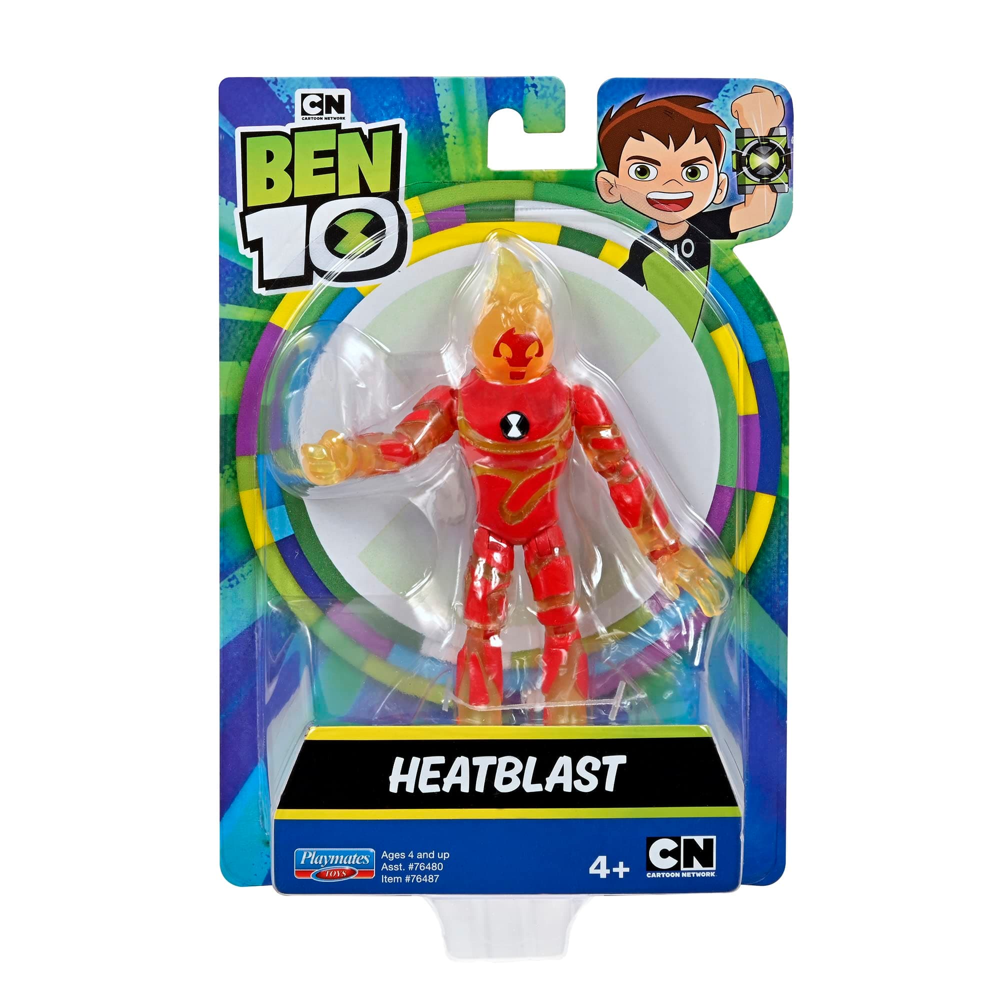 Ben 10 Heatblast Basic Figure