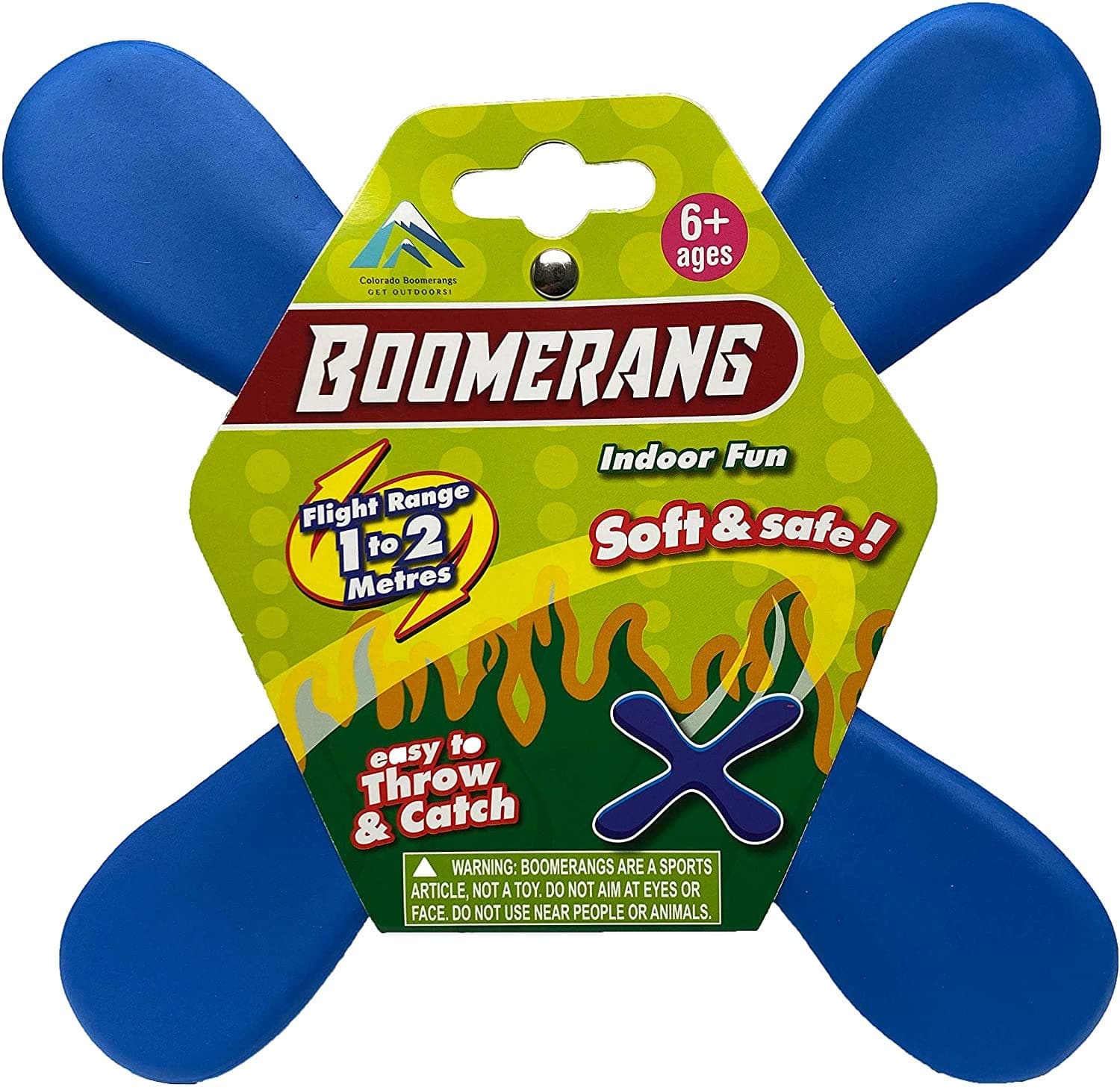Colorado Boomerangs Soft Indoor (Blue)