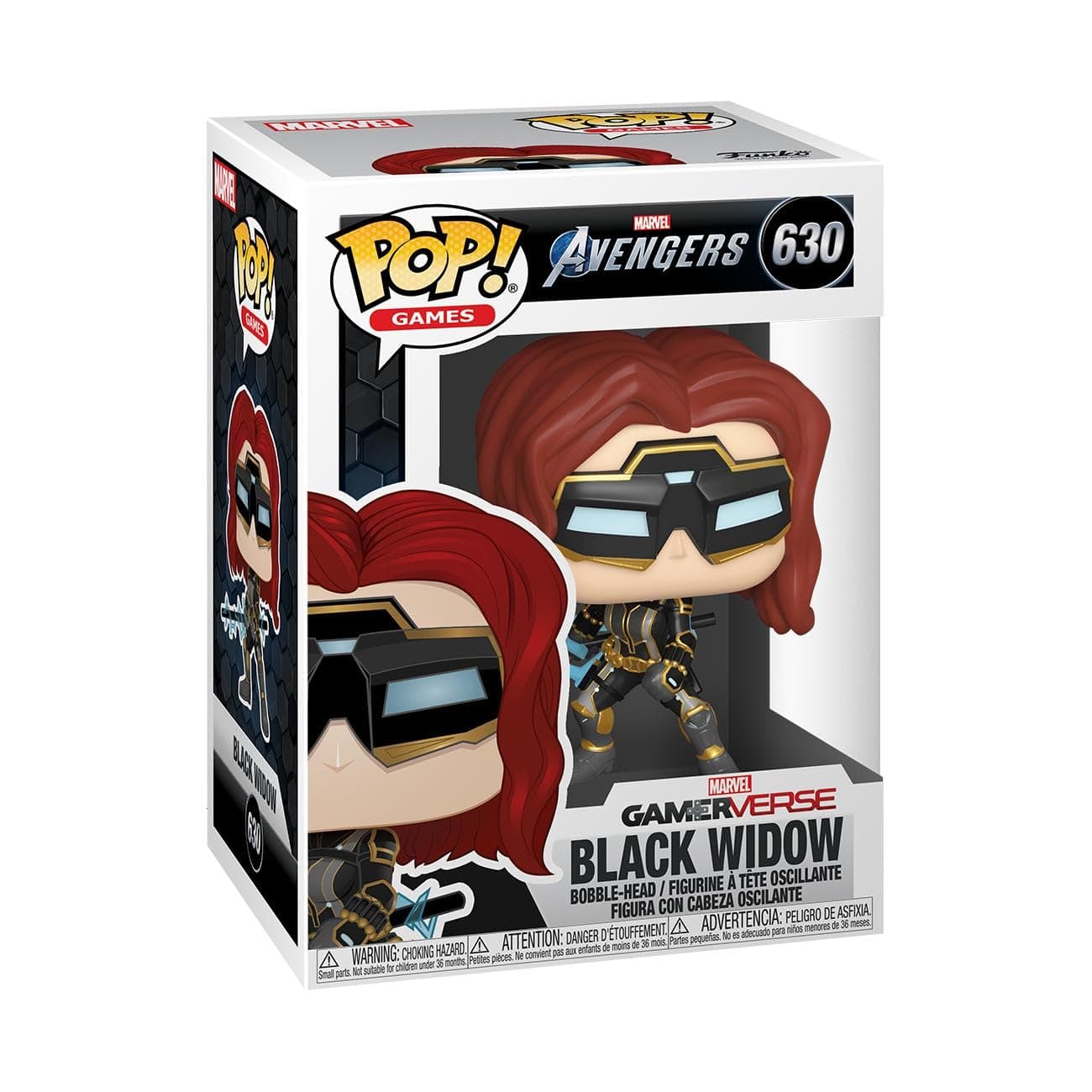 Funko POP! Marvel: Marvel Avengers Game - Black Widow - (Stark Tech Suit) With GW Chase - (Styles May Vary) - Collectable Vinyl Figure - Gift Idea - Official Merchandise - Toys for Kids & Adults