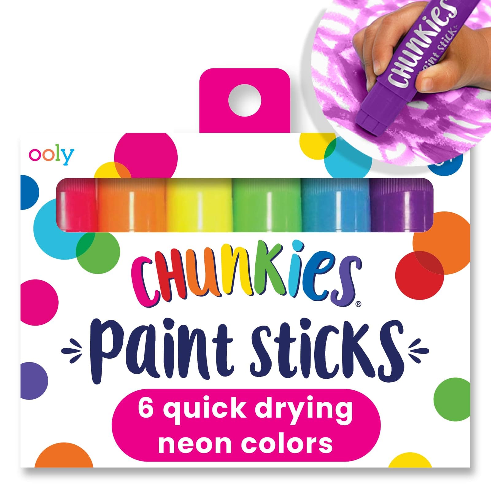 OOLY Chunkies Neon Paint Sticks