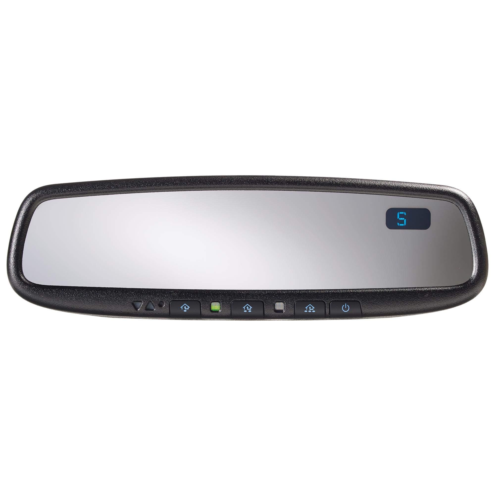 Advent ADVGEN45AB5 Gentex Auto Dimming Rear View Mirror with Compass and Homelink 5 (Blue Buttons)