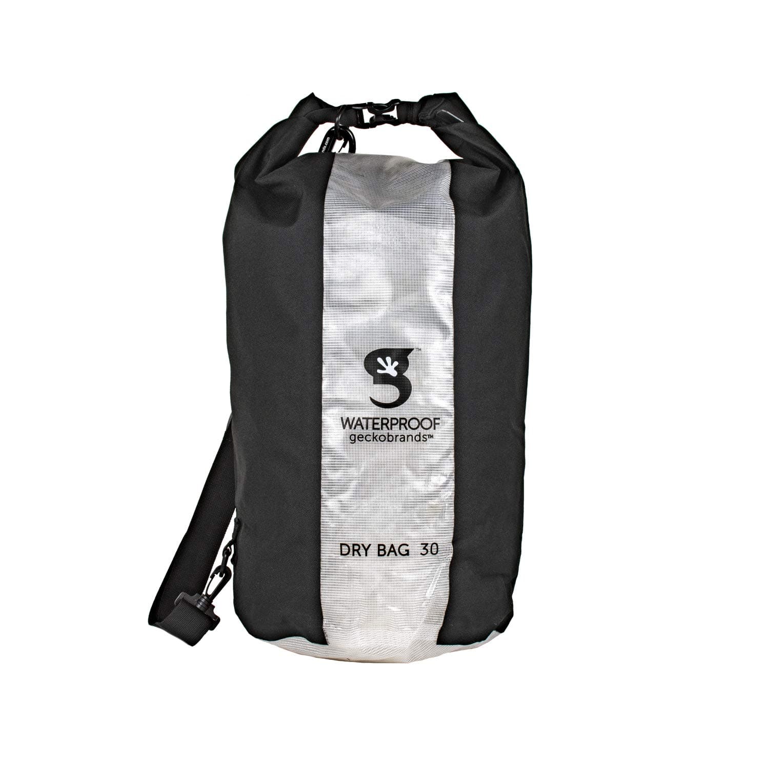 geckobrands Durable View Dry Bag, PVC and Polyester Material, Shoulder Strap 5
