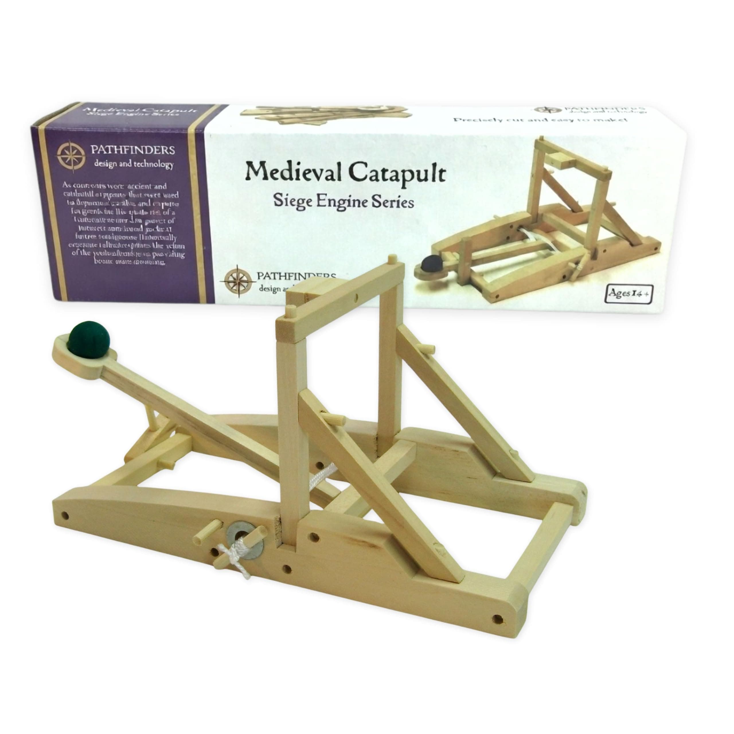 Medieval Catapult Wooden Kit