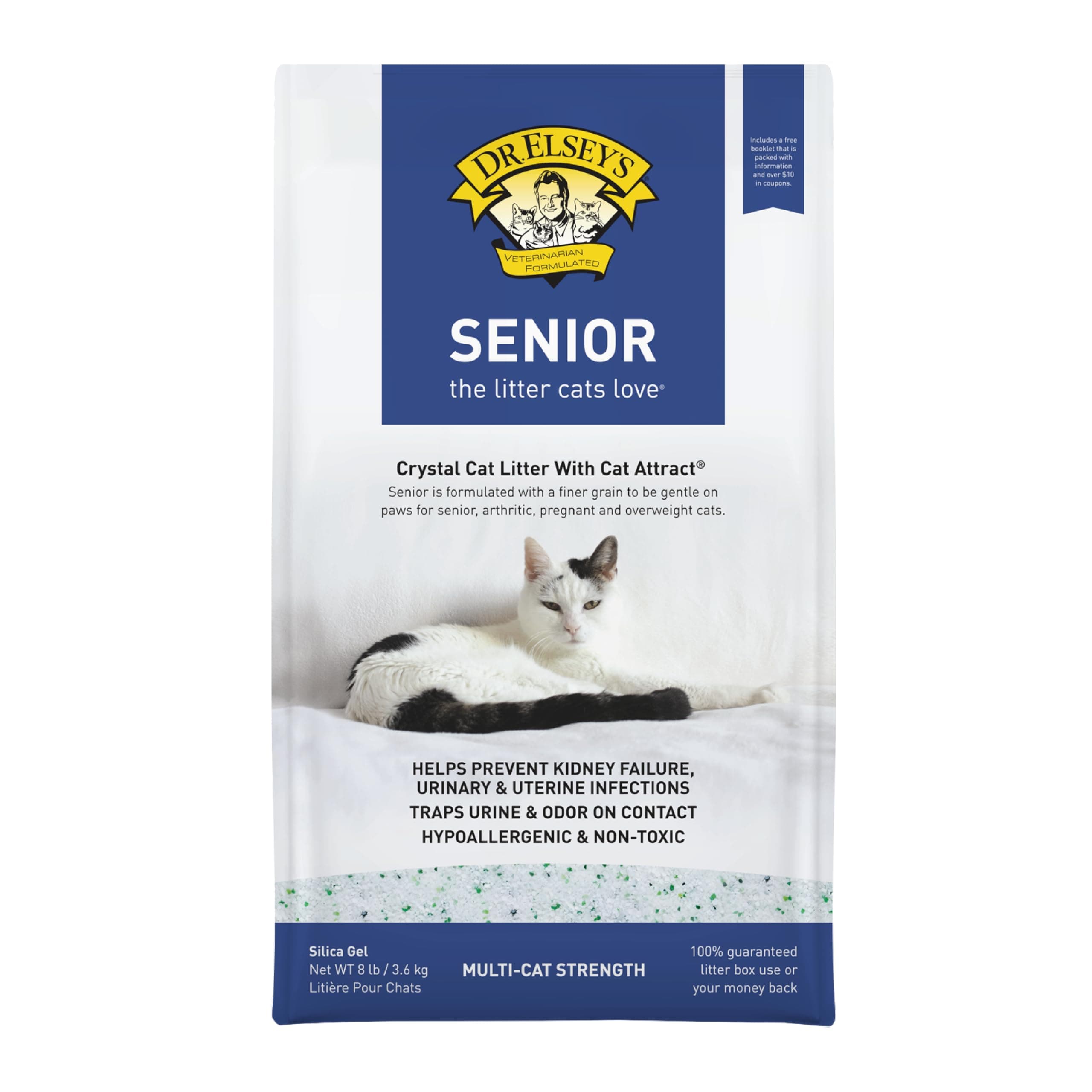 Precious Cat Senior Litter, 8lbs
