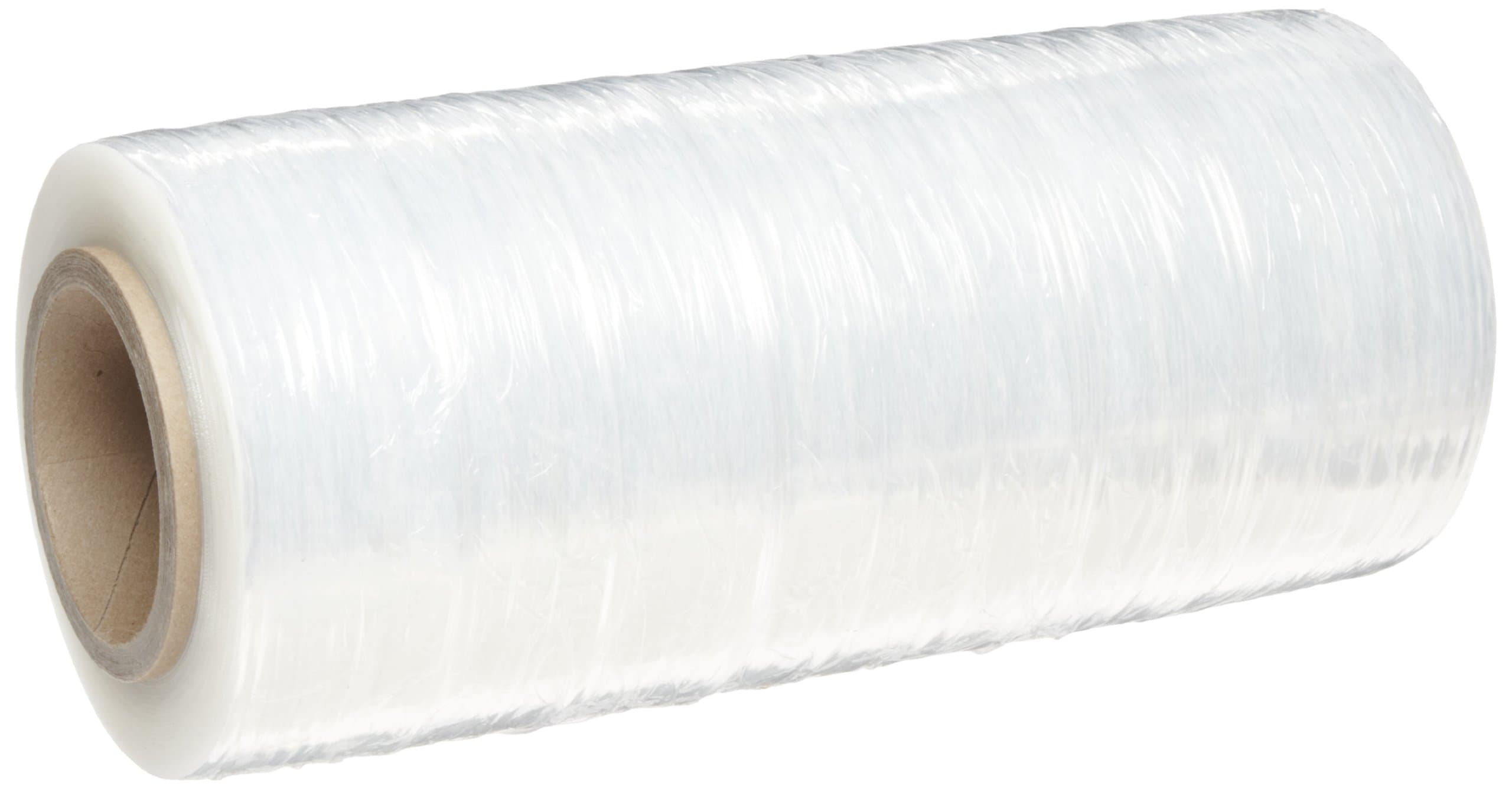 GoodwrappersPVT15120 Linear Low Density Polyethylene Clear Cast Hand Stretch Wrap On a 3" ID Core, 1000' Length x 15" Width x 120 Gauge Thick (Case of 4)