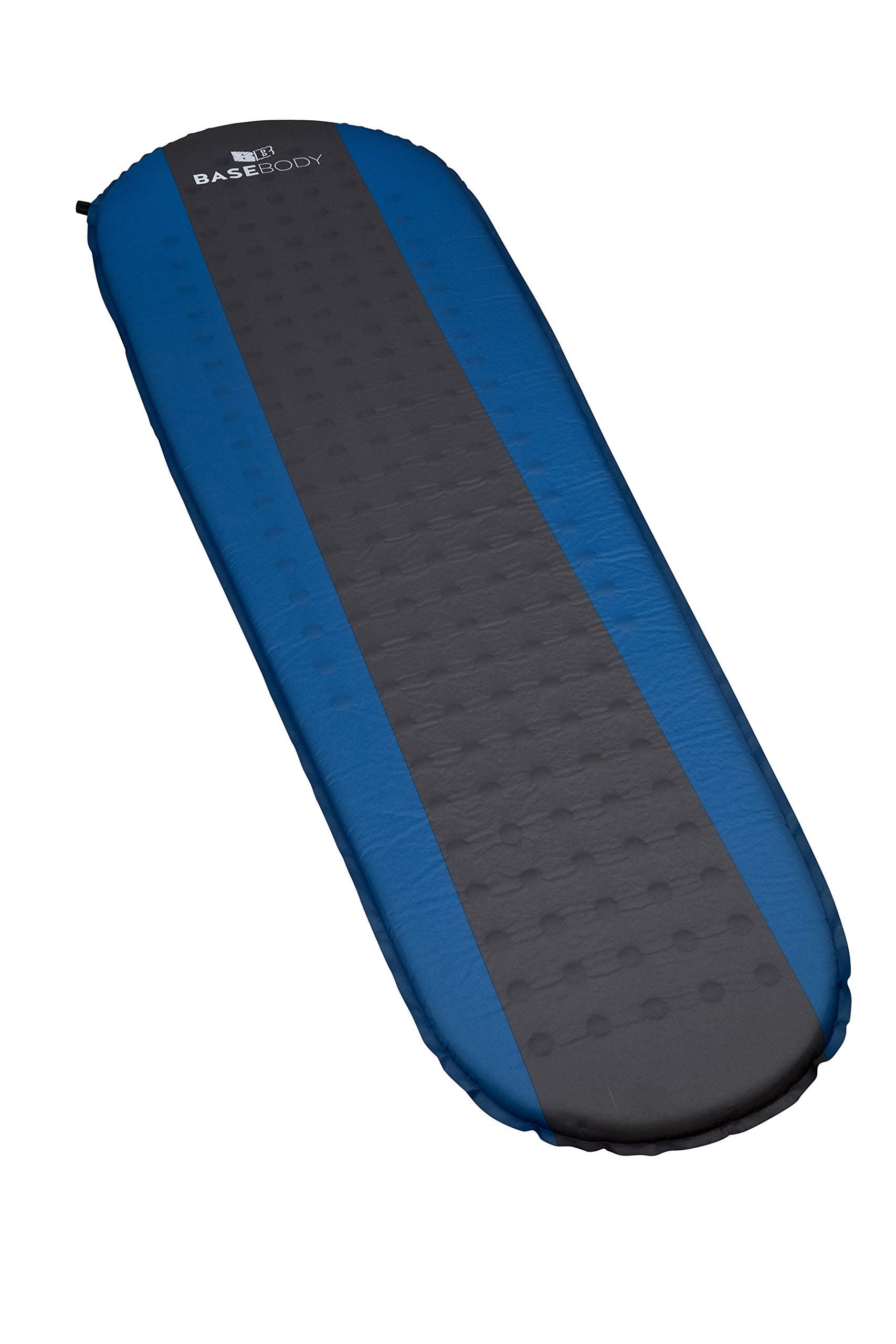 BaseBody Self Inflating Sleeping Camping Mat Mattress - Lightweight - Thick - Roll Up