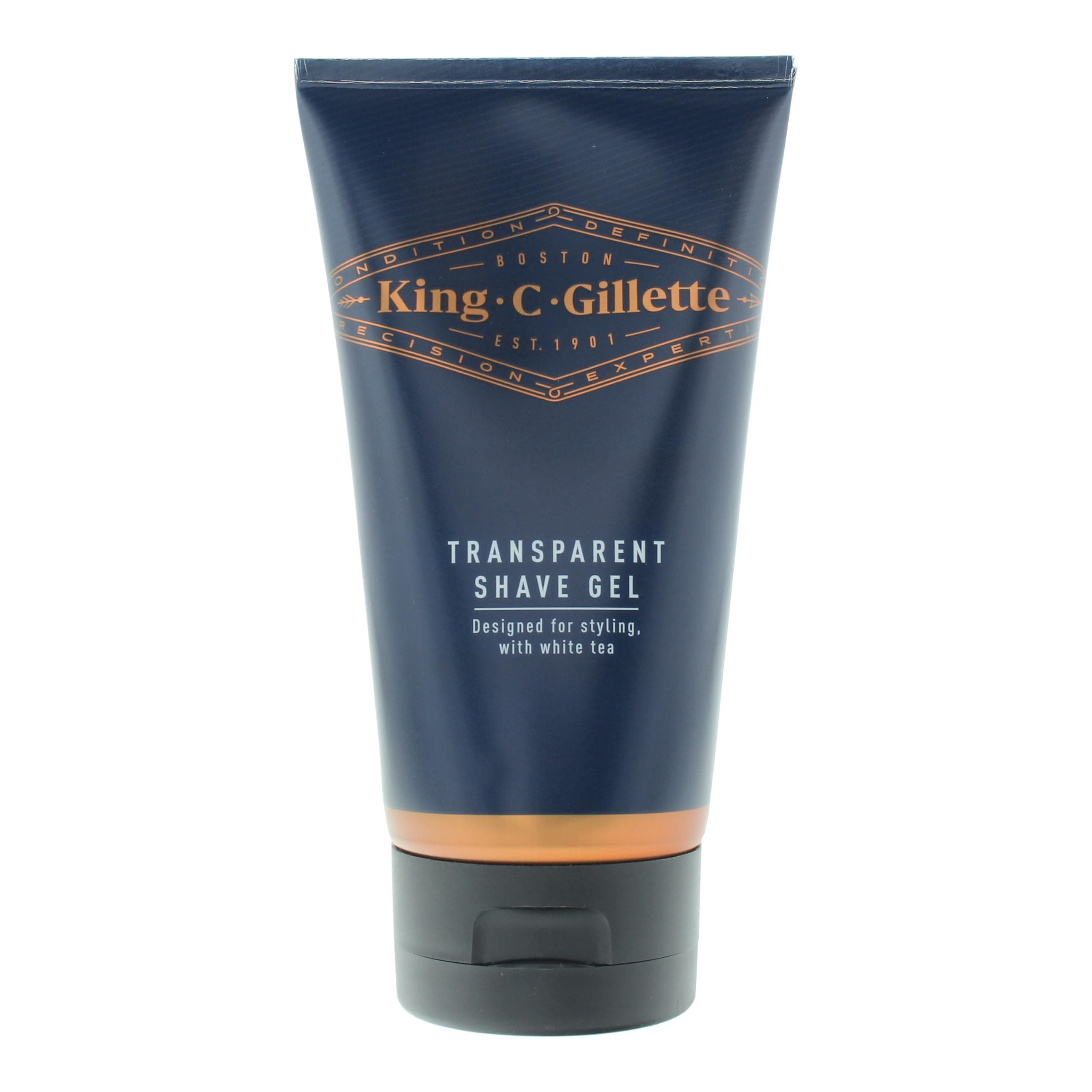 King C. Gillette Men’s Transparent Shave Gel with White Tea and Argan Oil, 5oz