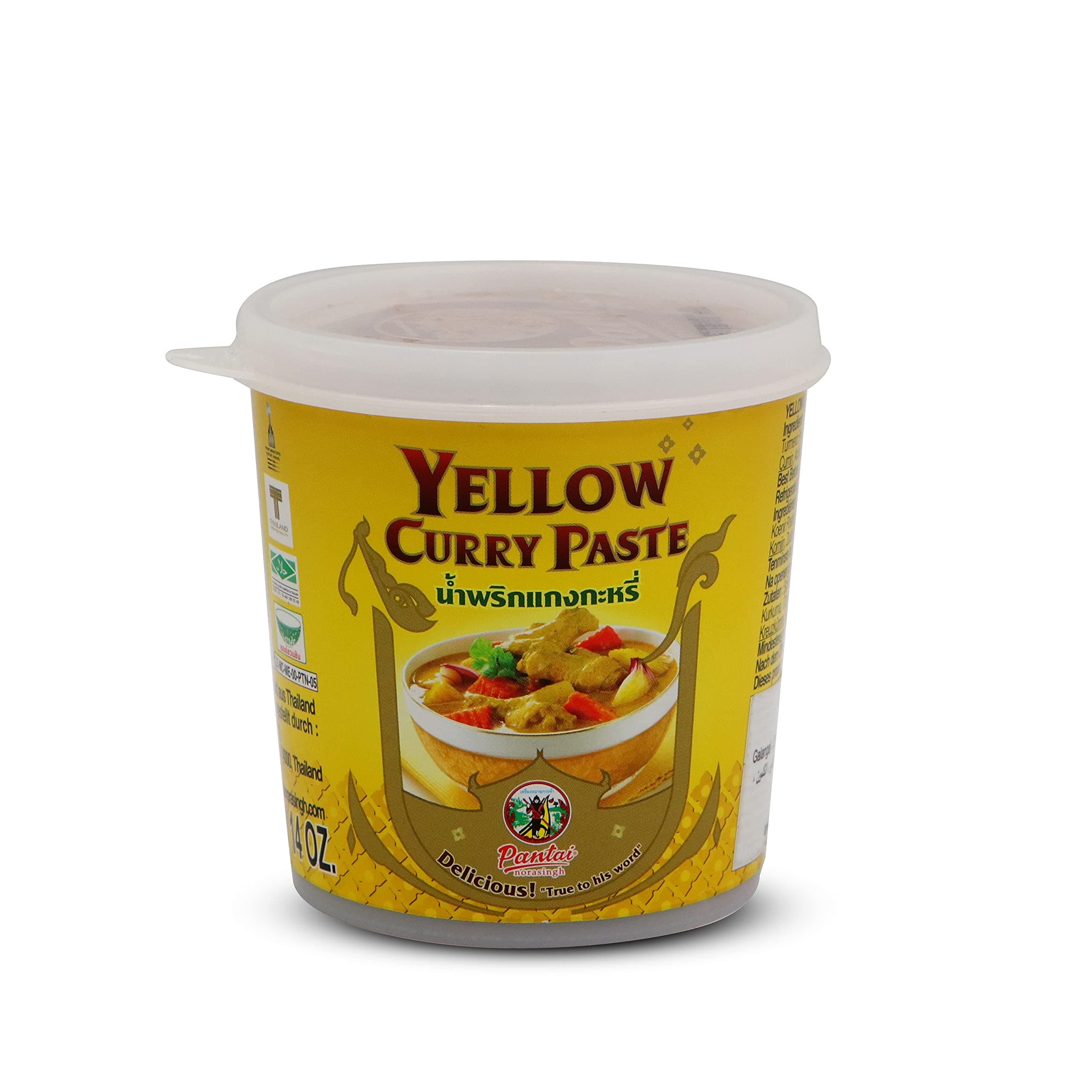Zypermart Living Mindfully Pantai Yellow Curry Paste, Relatively Mild Thai Curry Influenced by Malay 400G