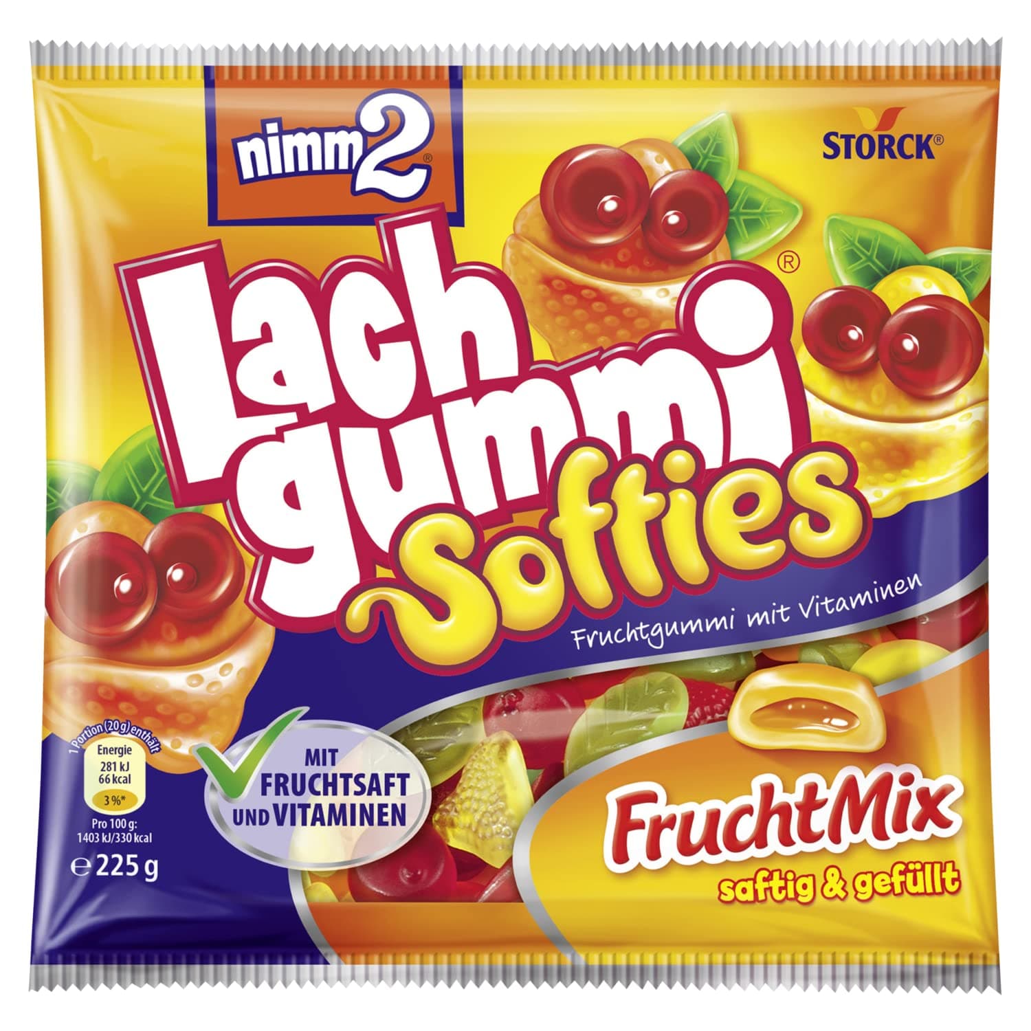 Nimm 2 Lachgummi Softies - 0.50 lbs