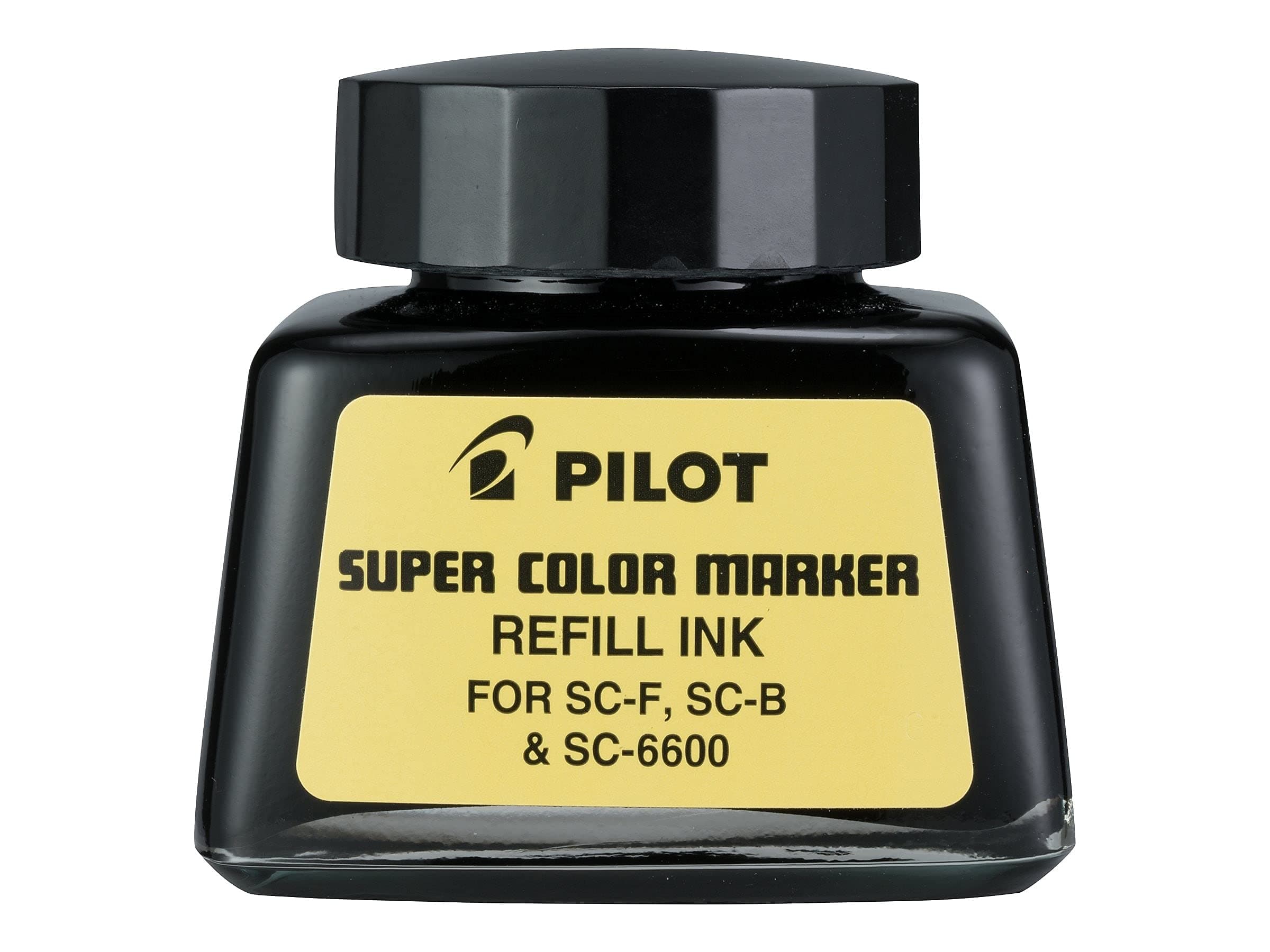 Super Color Permanent Marker Refill Ink, Black Ink, 1 Ounce Bottle with Dropper (43500)