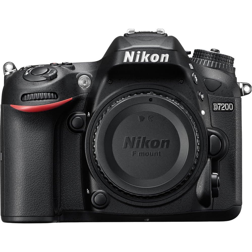 D7200 DX-format DSLR Body (Black)
