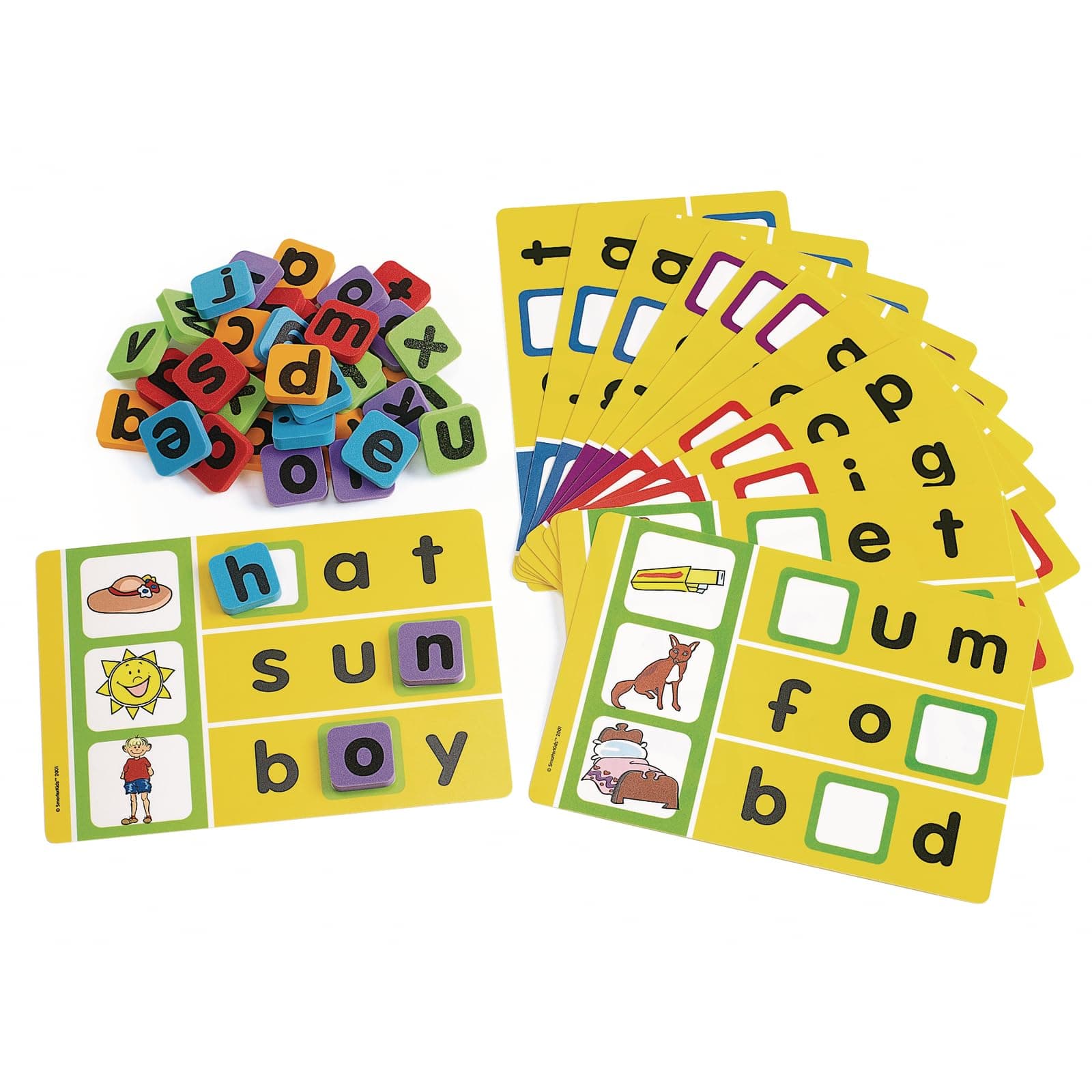 Excellerations Phonics Spelling Game for Kids and Classrooms Classroom Activity (12 Game Boards) (Item # PSG)