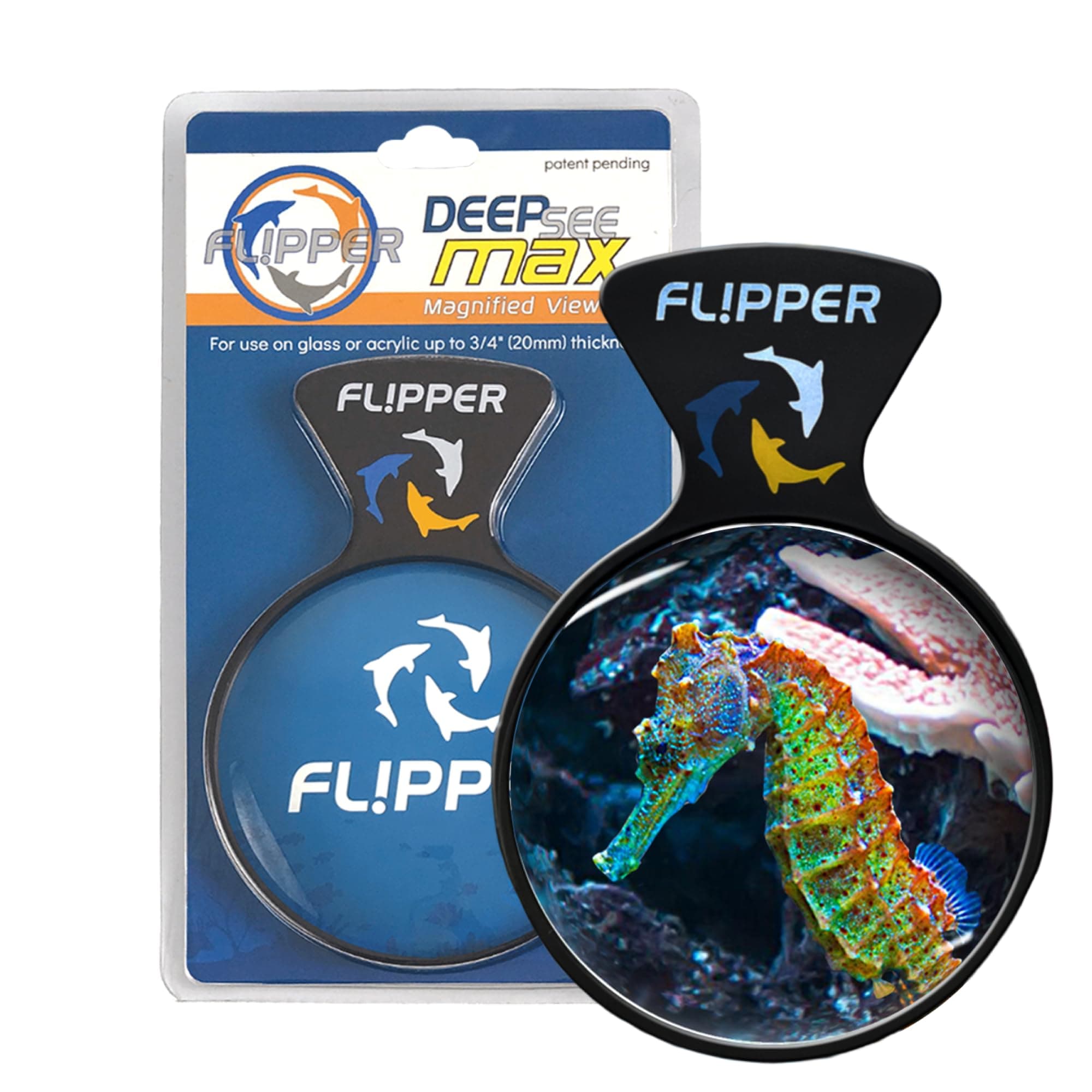 Flipper Deepsee Max Magnified Aquarium Viewer 5″