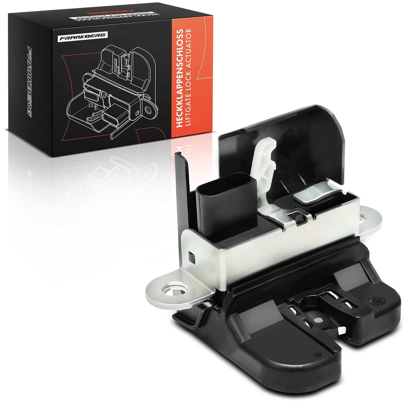 Frankberg Tailgate Boot Lock Latch Actuator 4 Pins Compatible with Golf MK V Hatchback Golf MK VI Hatchback P.a.s.s.a.t B6 Estate T.o.u.r.a.n I MPV Leon II Hatchback Altea MPV Replace# 1K6827505E