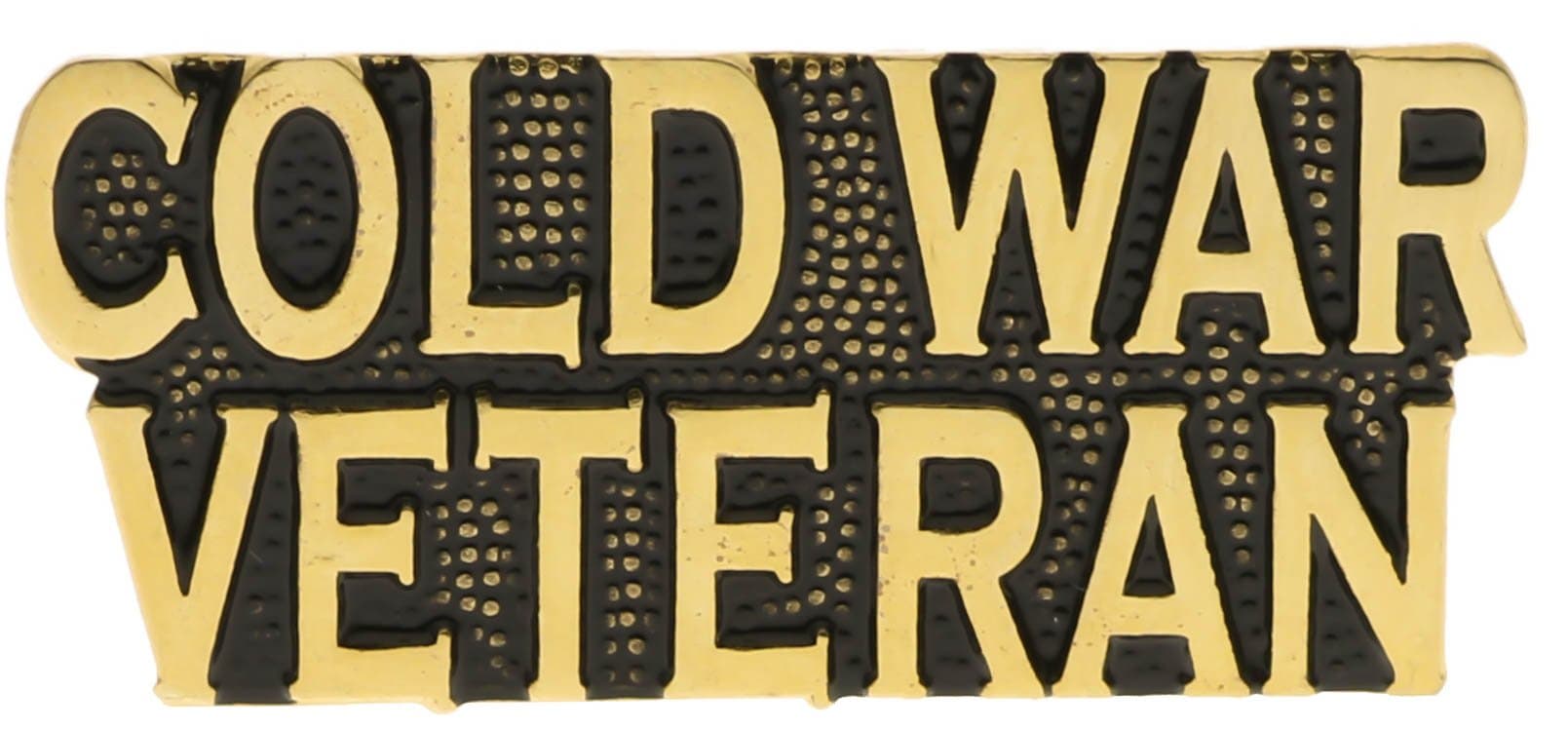 Cold War Veteran Scripted Tab Hat or Lapel Pin EE14241 F4D16L
