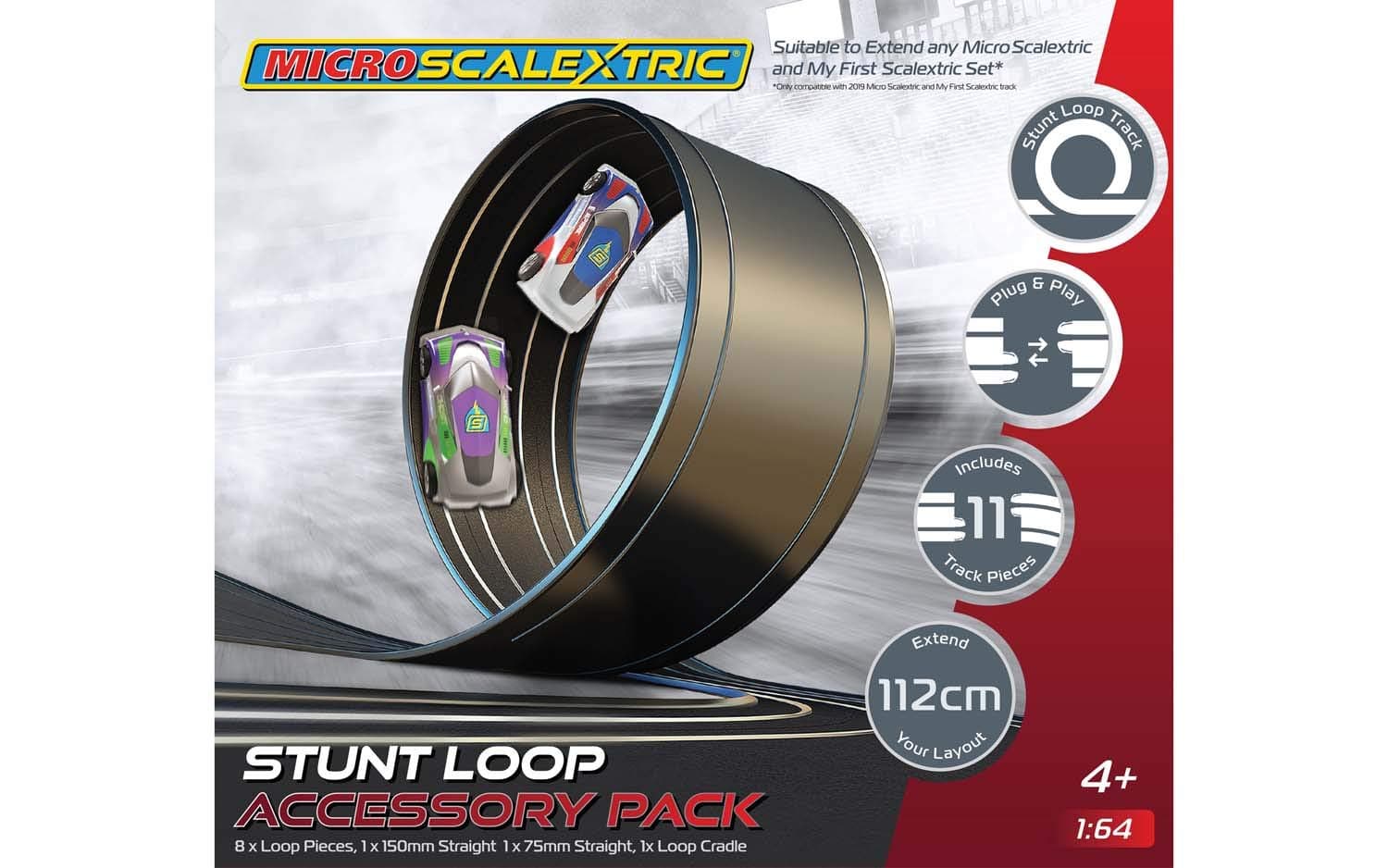 Scalextric Track Stunt Extension Pack - Loop