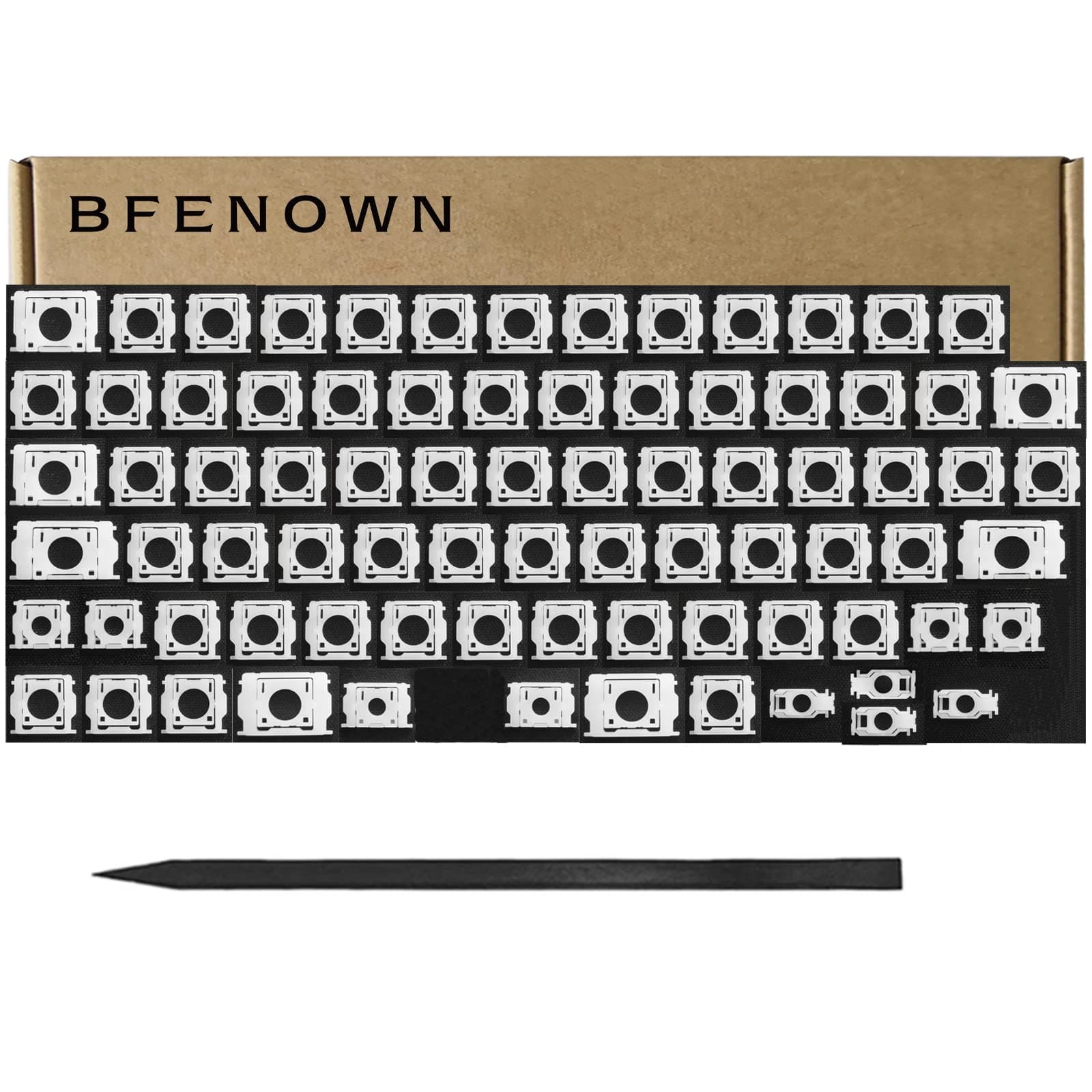 Replacement US Keyboard Keycap Keys Key Scissor Clips Hinge for MacBook Pro M1 Pro Max Retina 14'' A2442 MKGR3 MKGT3 EMC 3650, 16'' A2485 MK1E3 MK1H3 EMC 3651 2021 Year