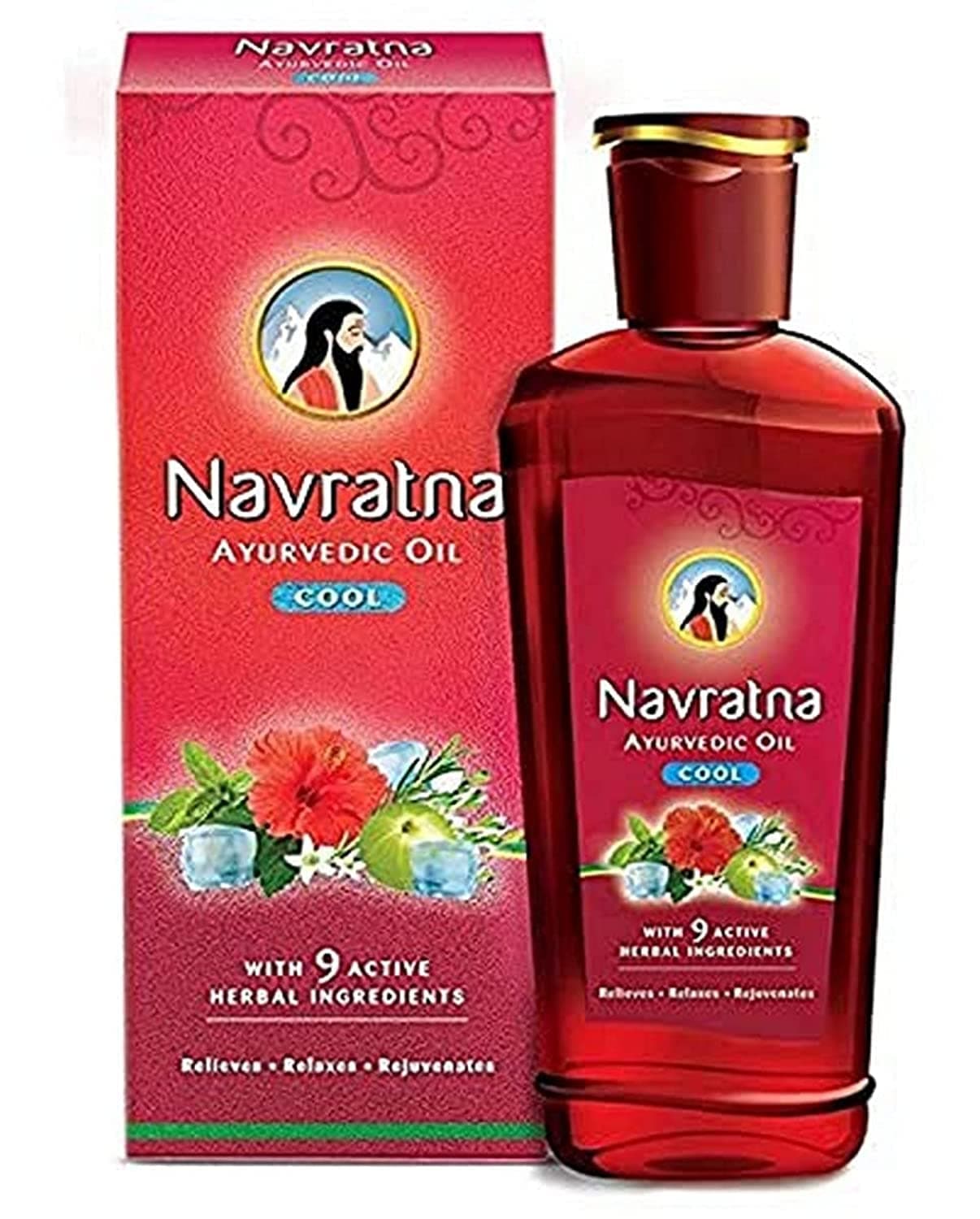 Navratna Ayurvedic Oil, 200 ml
