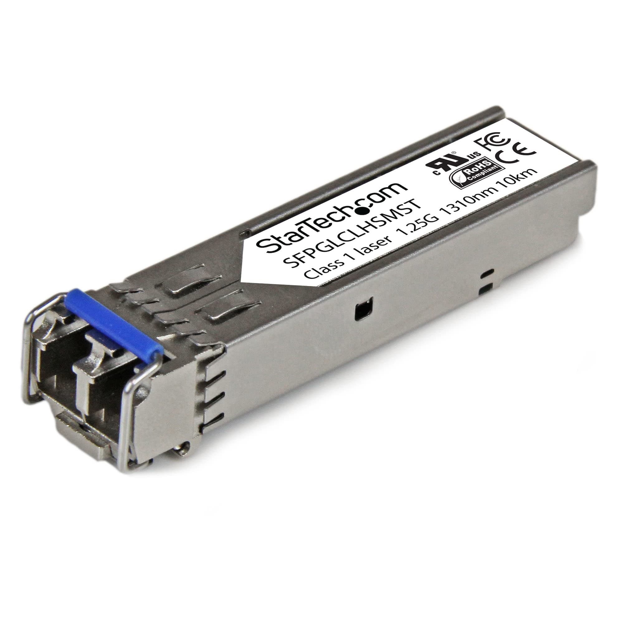 com Cisco GLC-LH-SM Compatible SFP Module - 1000BASE-LX/LH - 1GE Gigabit Ethernet SFP - LC 20km - 1310nm - Cisco IE3400, IE3300, IE3200 (SFPGLCLHSMST)