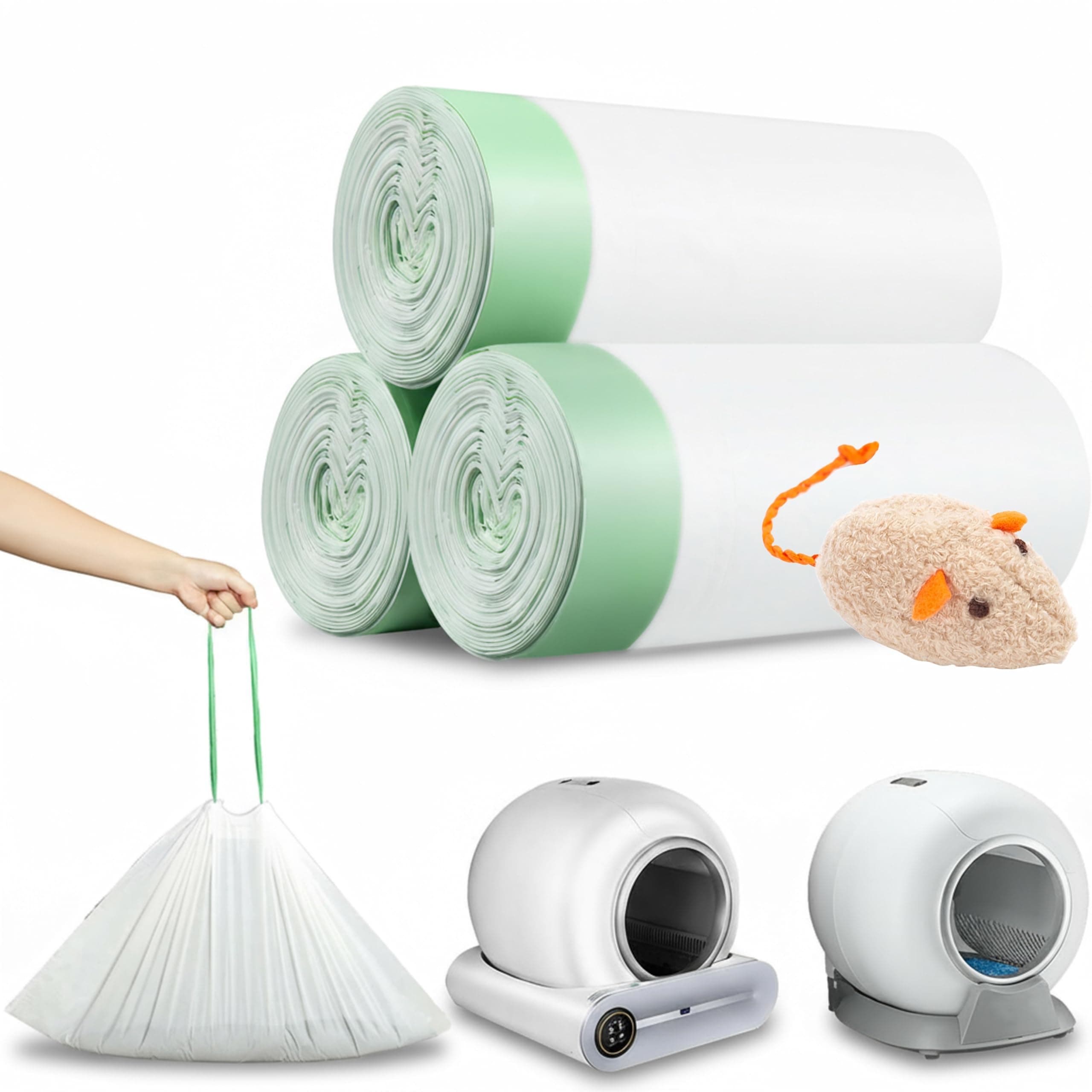 Self Clean Litter Box Liners