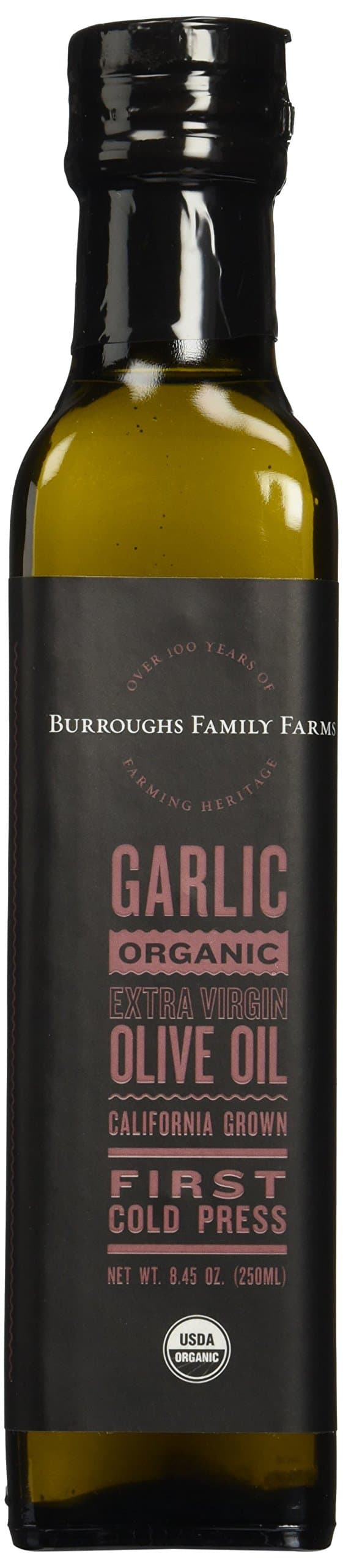 Extra Virgin Cold Pressed Organic Olive Oil - Garlic