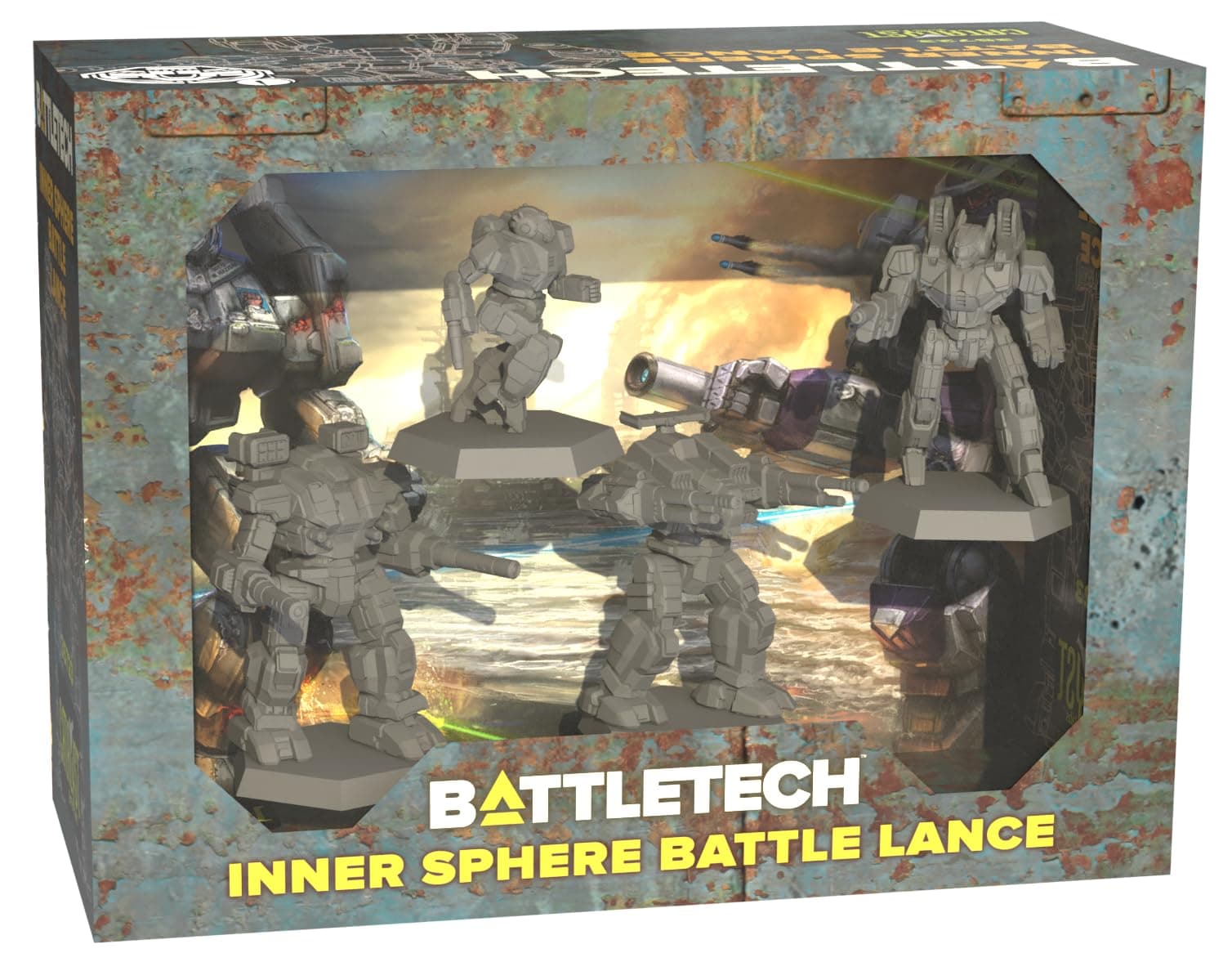 BattleTech | Miniatures | Inner Sphere Battle Lance | Expansion | Miniature Game | Catalyst Game Labs | Ages 14+