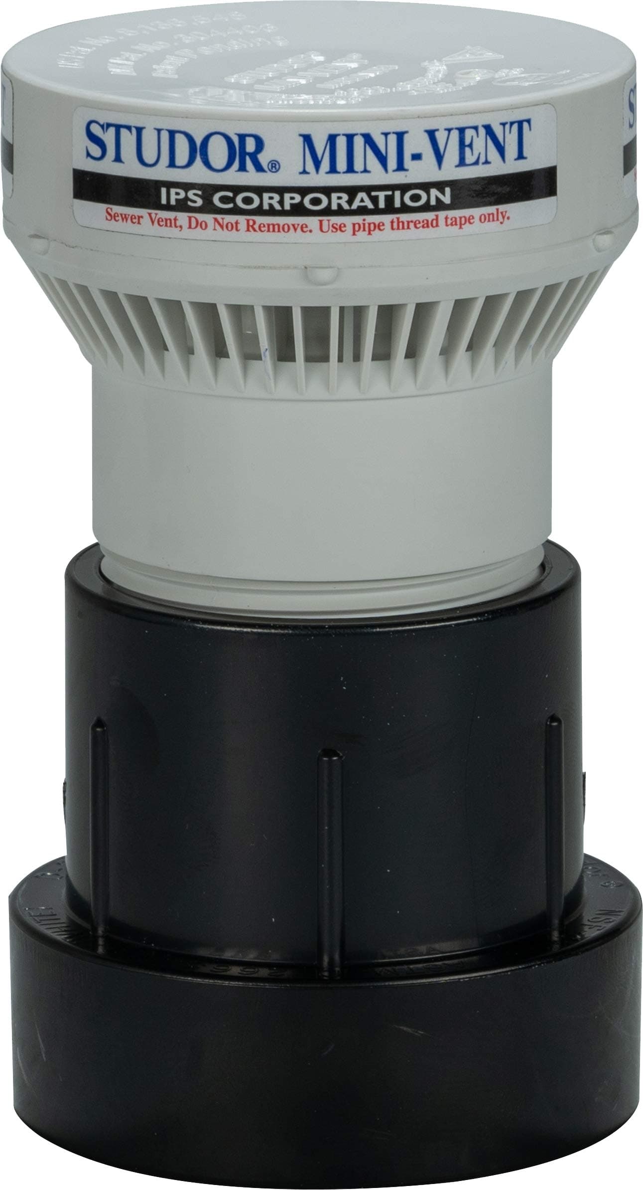 WELD-ON Studor 20340 Mini-Vent Air Admittance Valve with ABS Adapter, 1-1/2-or 2-Inch Connection
