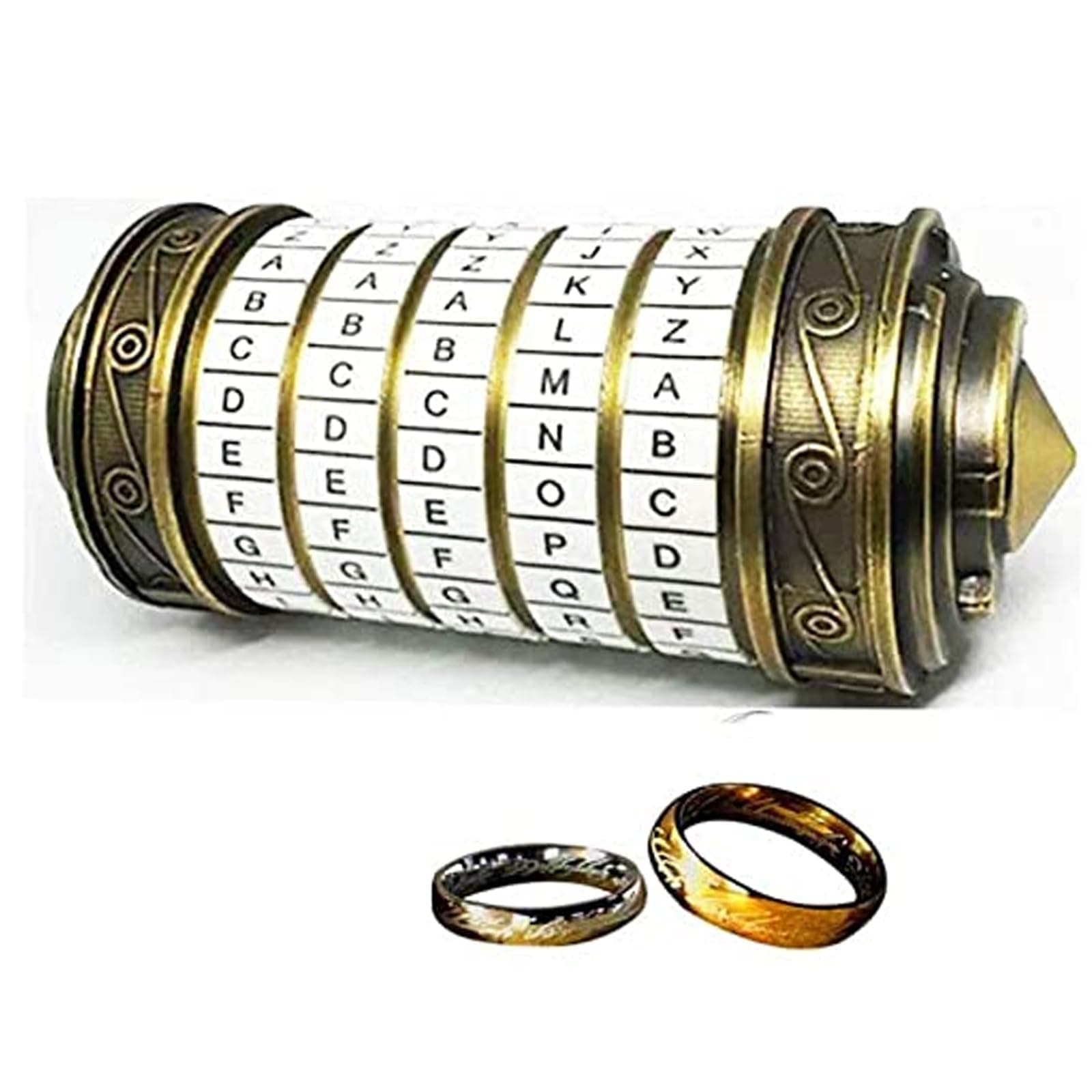 The Mini Da Vinci Code Cryptex Lock,Revomaze,Toy Interesting Gifts for Her or Him to All Festivals Occasions Such as Birthday or The Other Annversary.