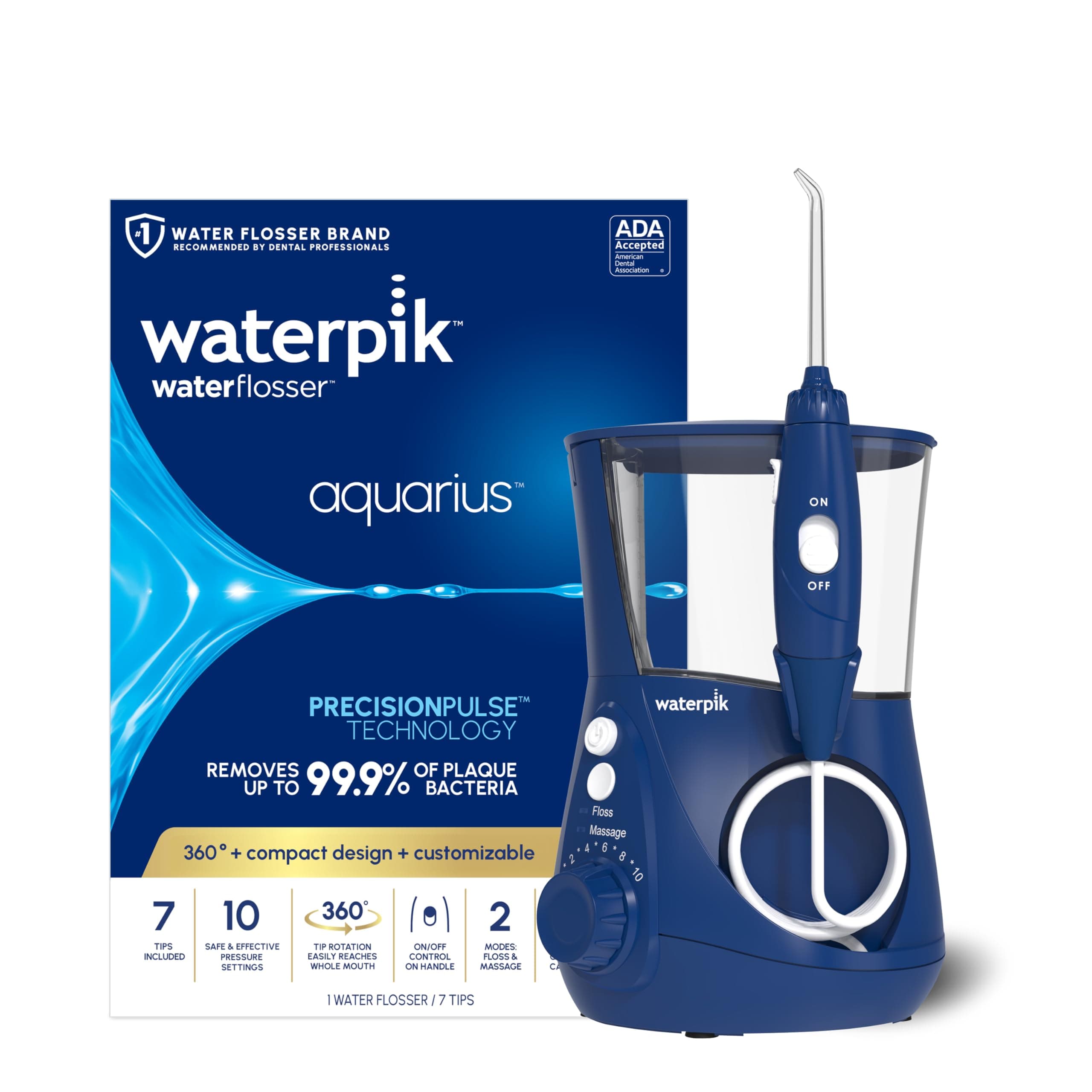 ADA Accepted WP-663 Aquarius Water Flosser