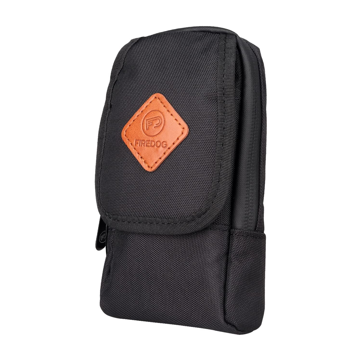 FIREDOG Smell Proof Bag, Odor Proof Pouch Dog Tested Mini Stash Crossbody Bags for Travel Storage (Black)