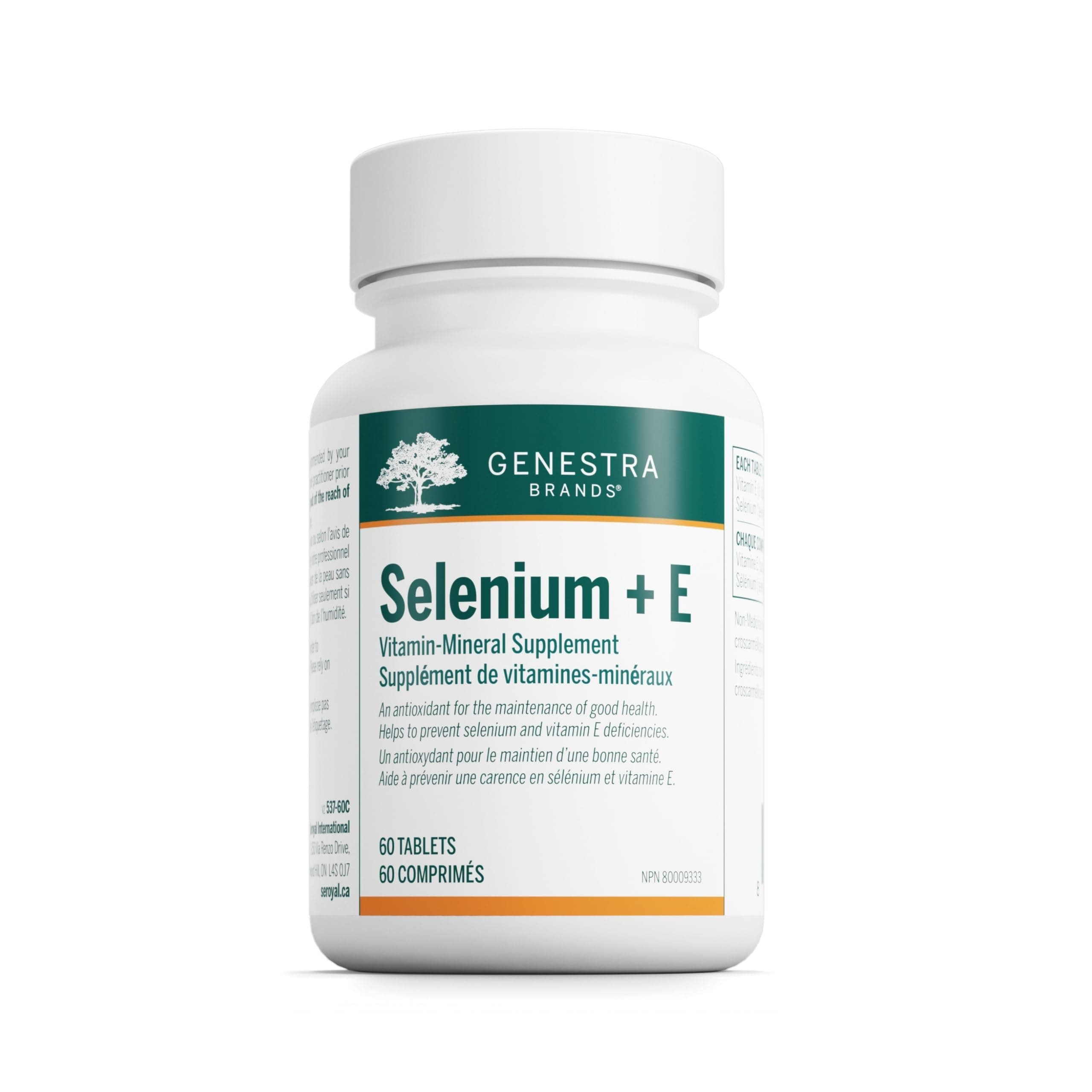 Genestra Brands Selenium + E | Provides antioxidant Support | 60 Tablets