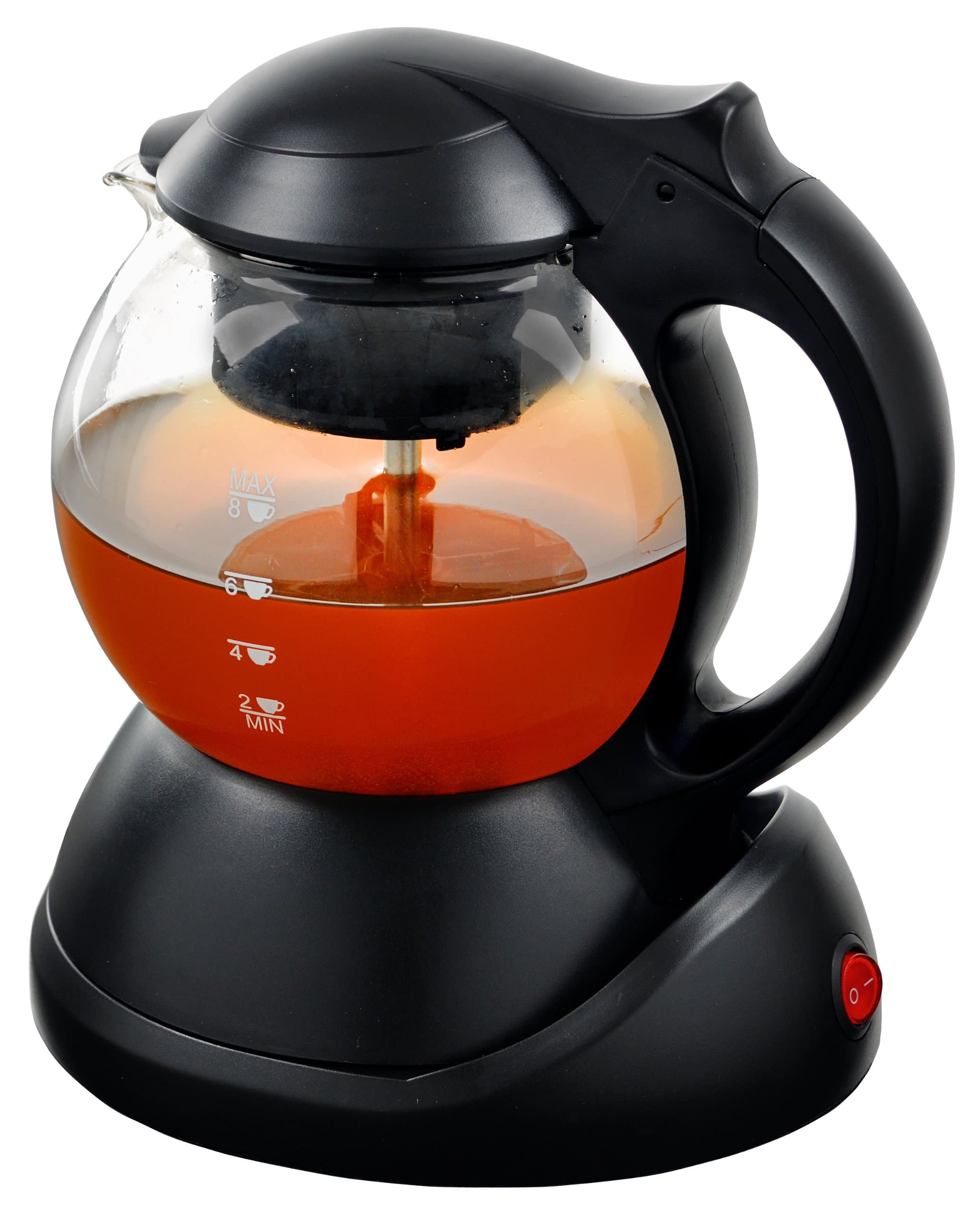Team Kalorik Tea and Coffee Maker, 1 L Capacity for 8 Cups, 600 W, Black, TKG TKB 1023.1