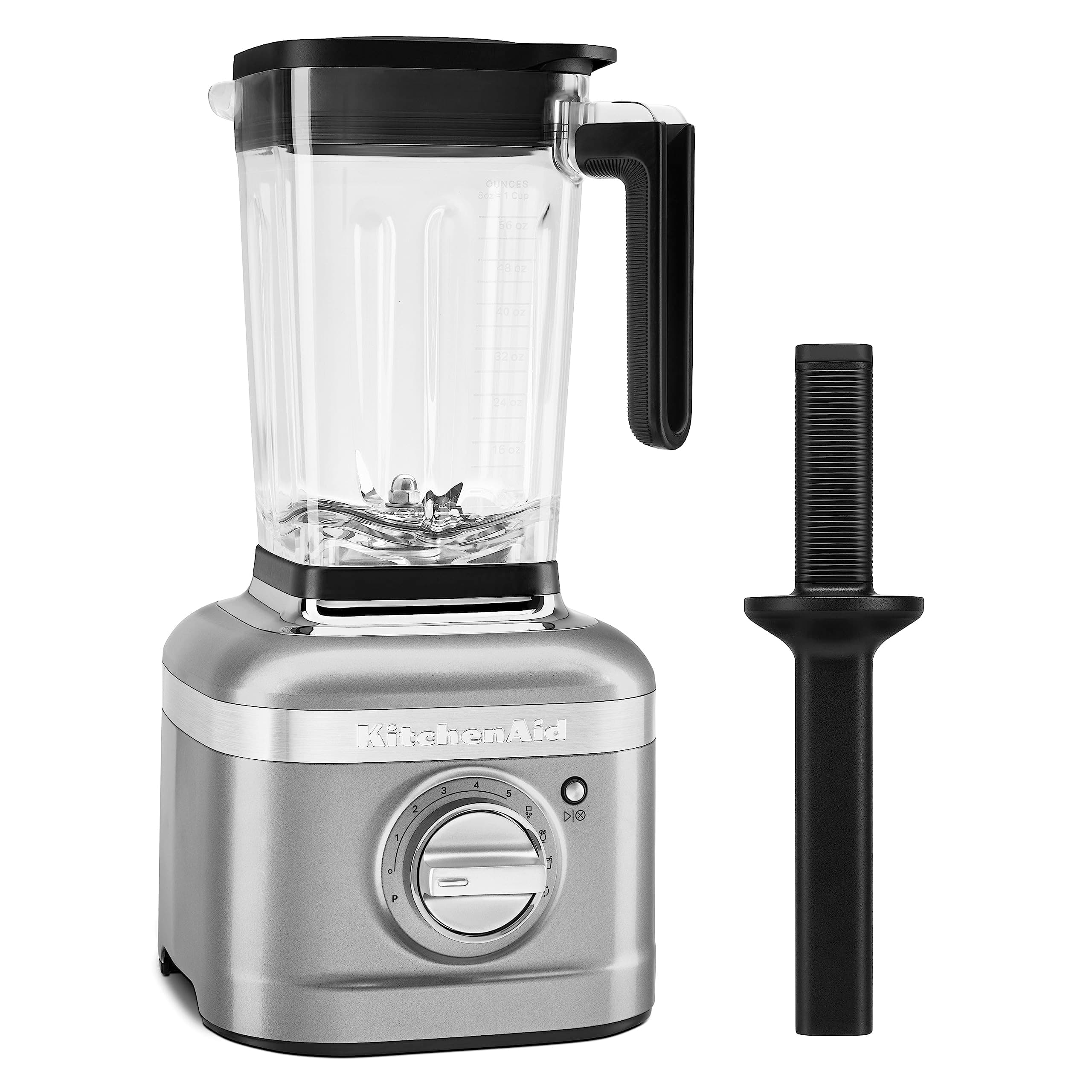 KitchenAid K400 Variable Speed Blender with Tamper - KSB4028 - Contour Silver, 56 ounces