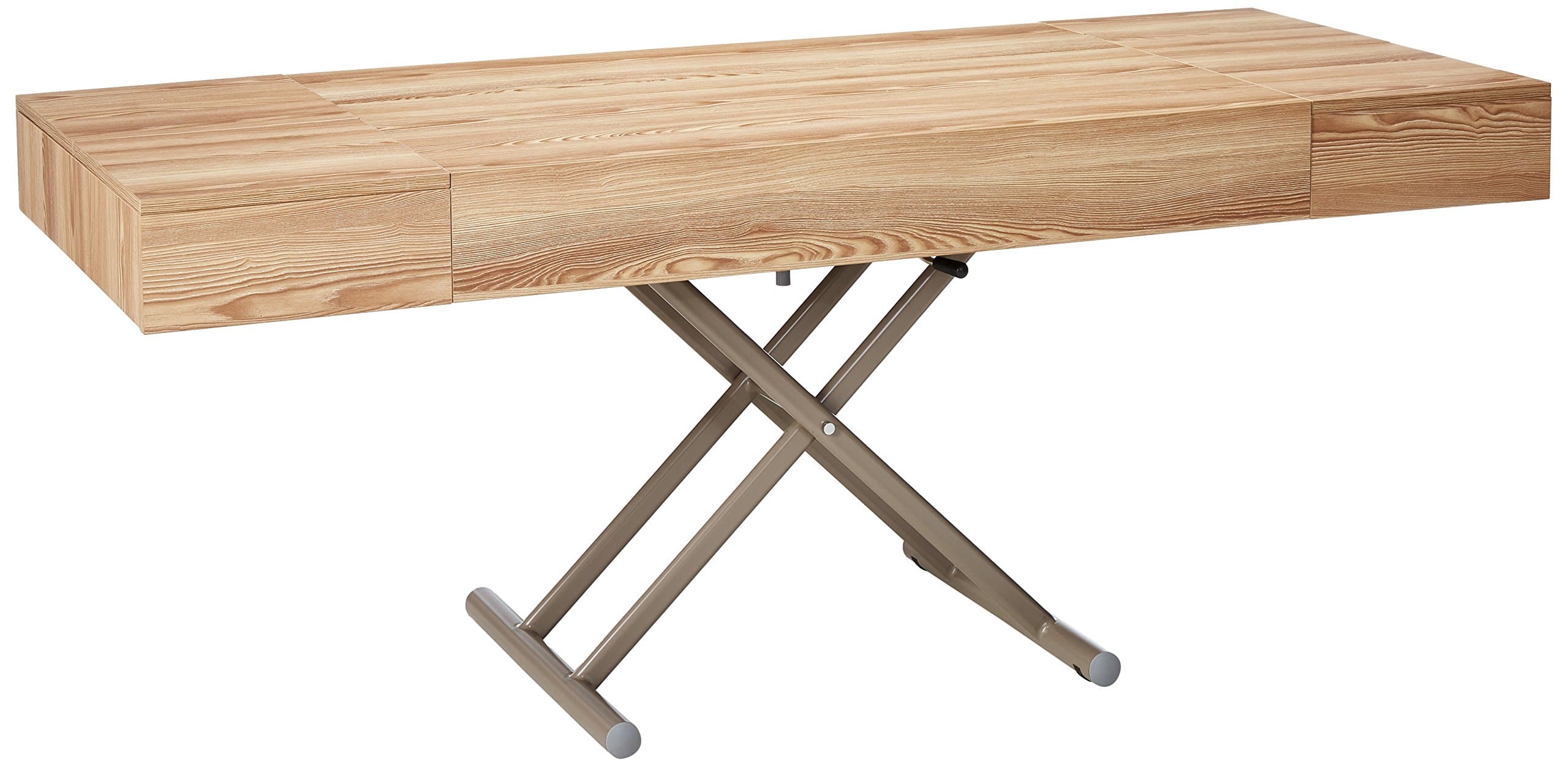 Viva Home LLC Amelia Coffee, Desk, Dinning, Kitchen Table, Walnut