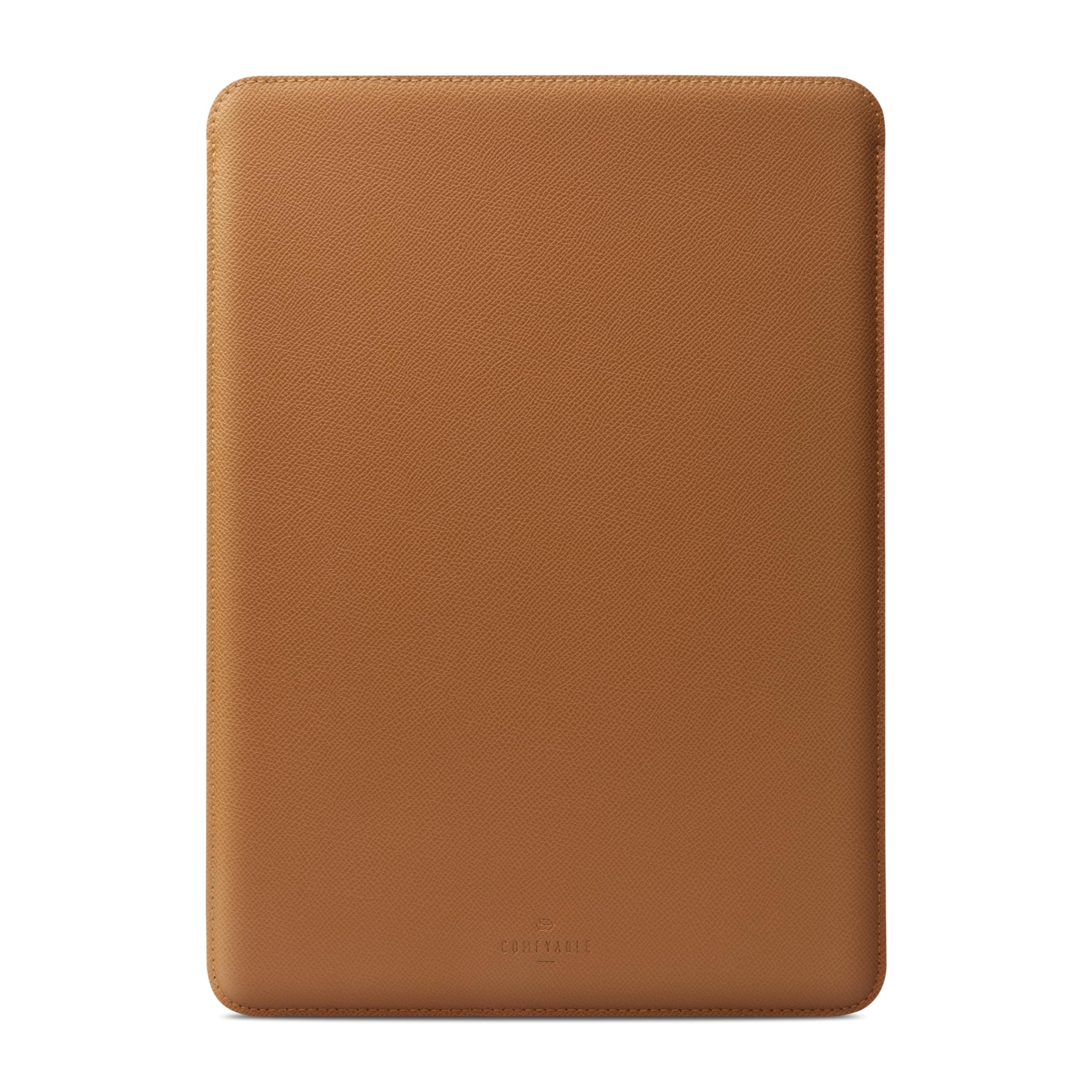 Comfyable Laptop Sleeve 13 Inch Precisely Compatible with MacBook Air M4 2025-2018 & MacBook Pro M2 2022 M1 2020-2016, Faux Leather Cover Case, Earthy Brown