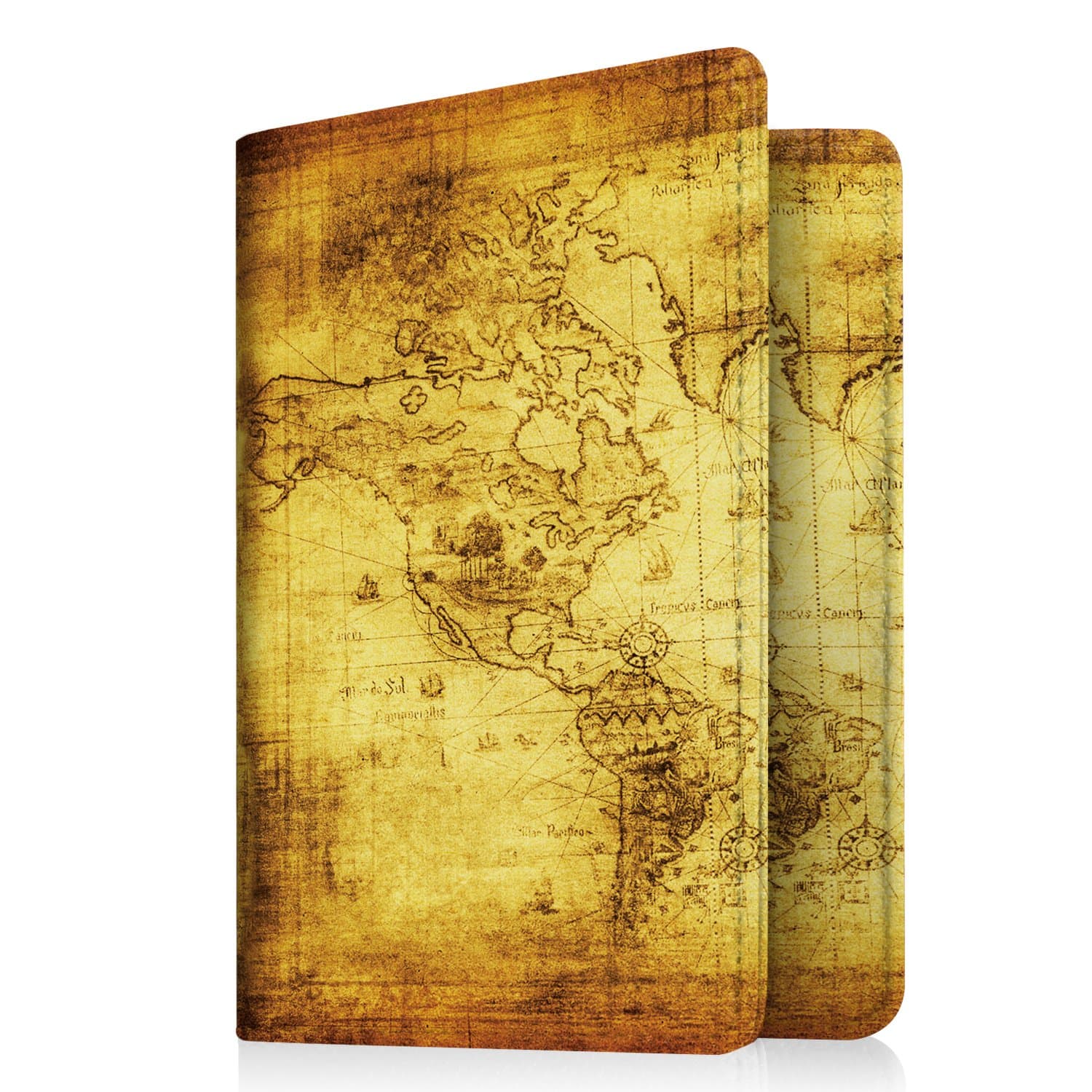 RFID Blocking Case Cover Holder Wallet for Passport (MPBronze)