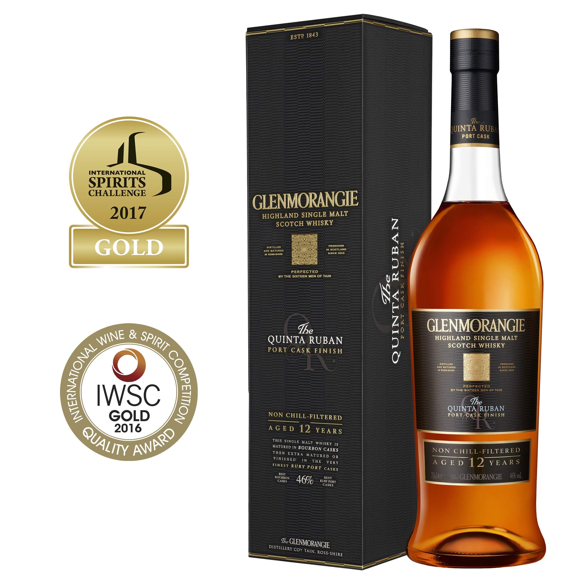 Glenmorangie Quinta Ruban Gift Box, 70 cl